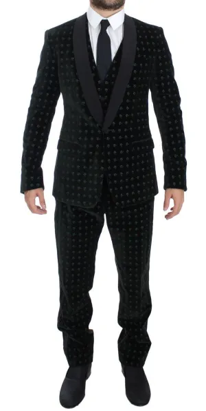 Green Velvet MARTINI 3 Piece Suit Tuxedo