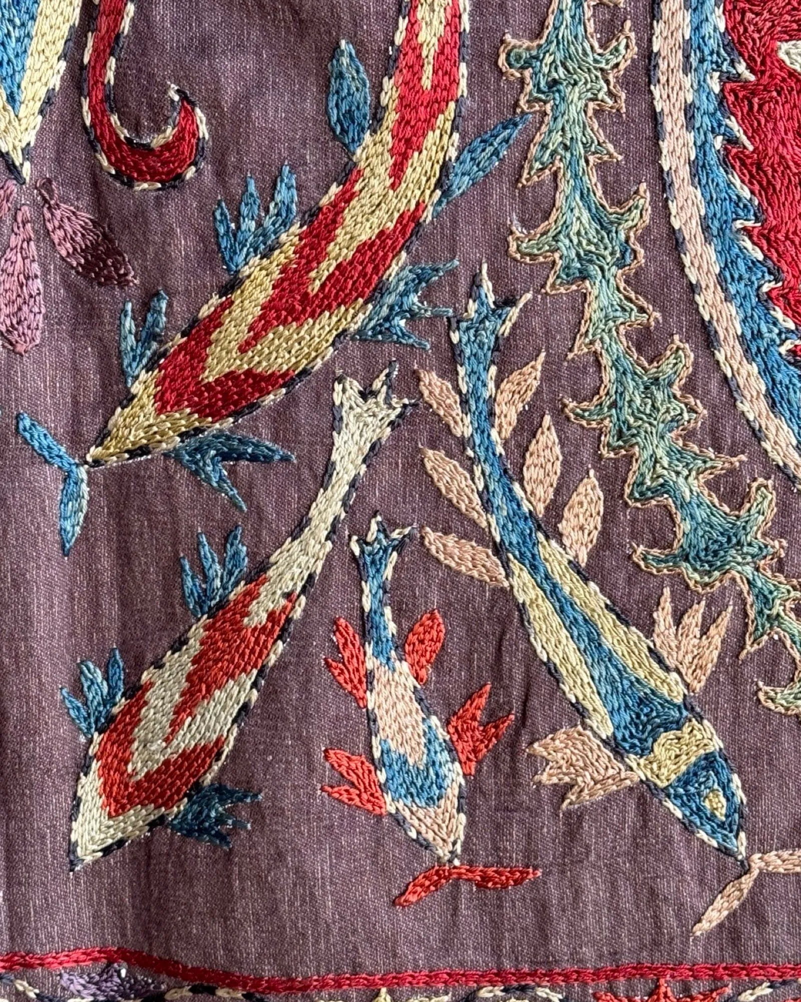 Hand Stitched Suzani (CSSU081324 | 63 x 82")