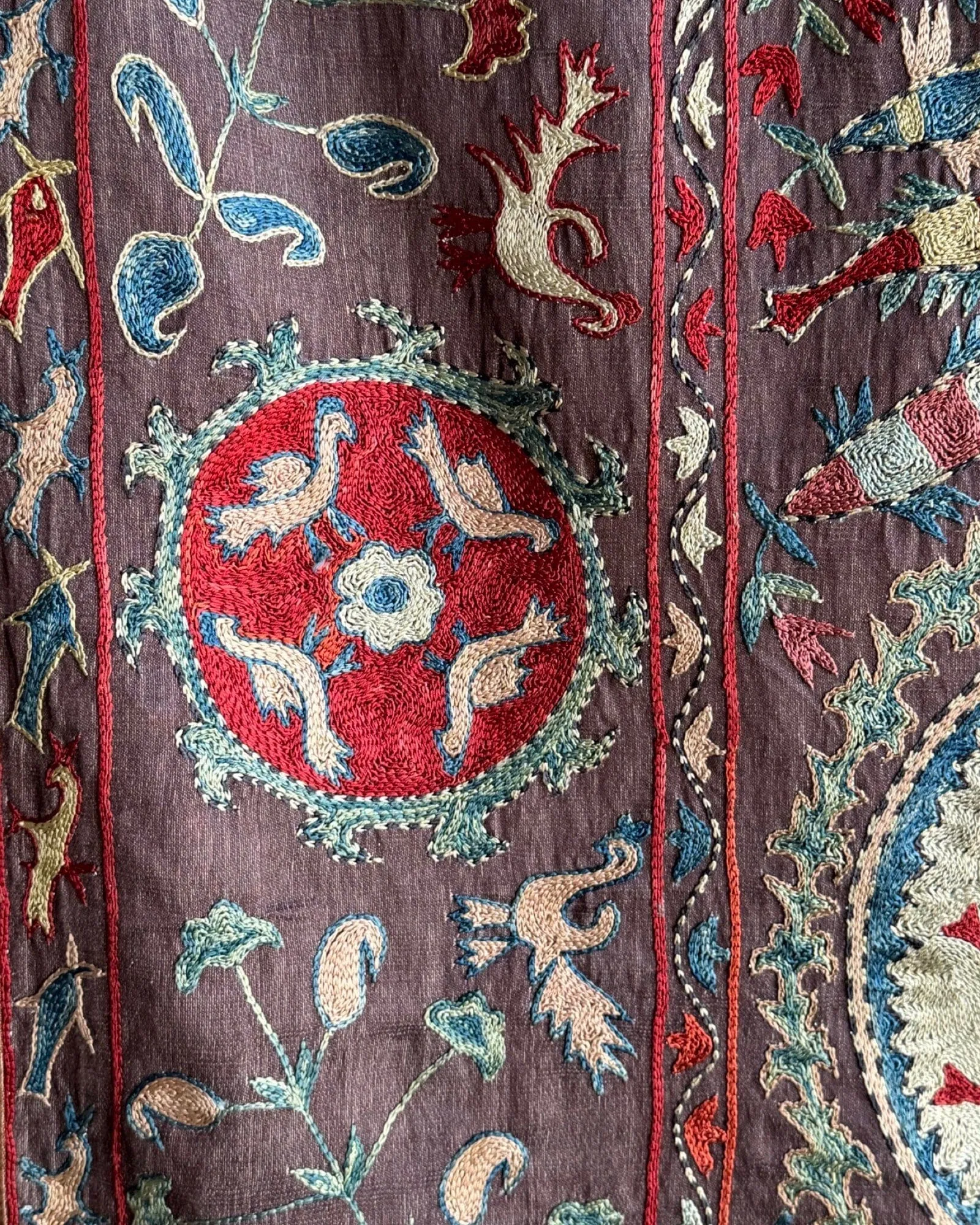 Hand Stitched Suzani (CSSU081324 | 63 x 82")