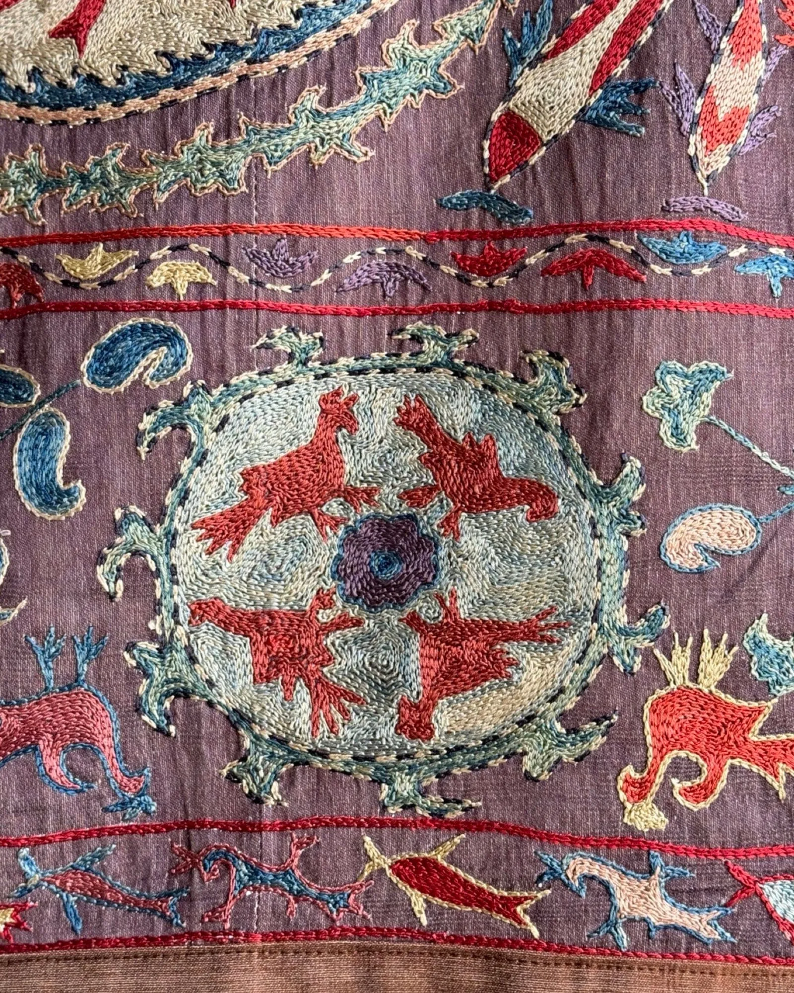 Hand Stitched Suzani (CSSU081324 | 63 x 82")