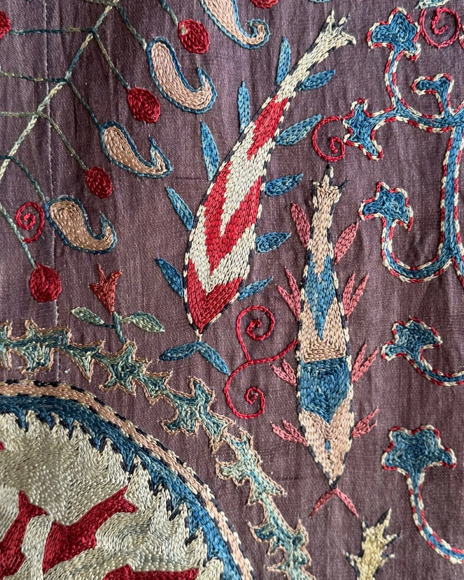 Hand Stitched Suzani (CSSU081324 | 63 x 82")