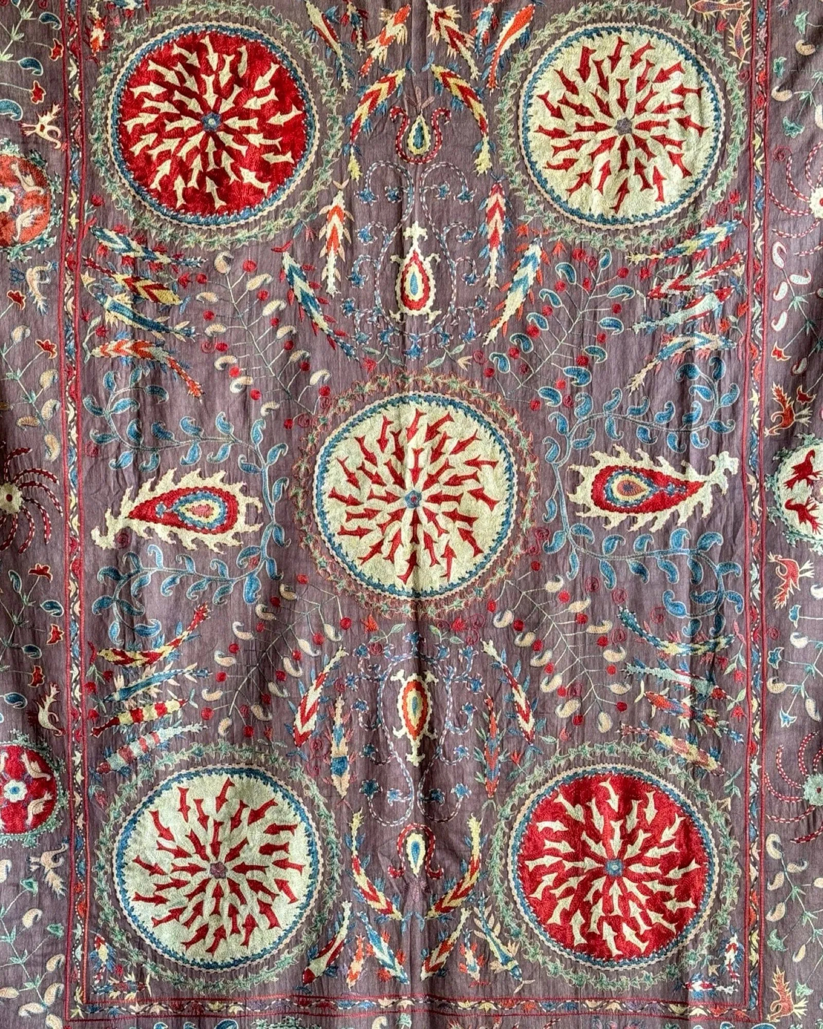 Hand Stitched Suzani (CSSU081324 | 63 x 82")