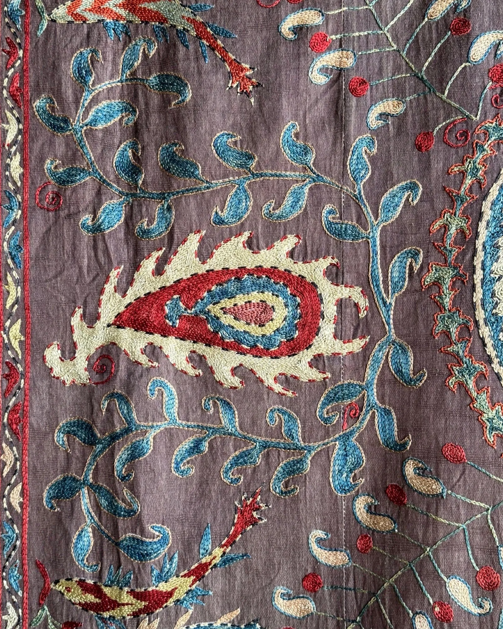 Hand Stitched Suzani (CSSU081324 | 63 x 82")