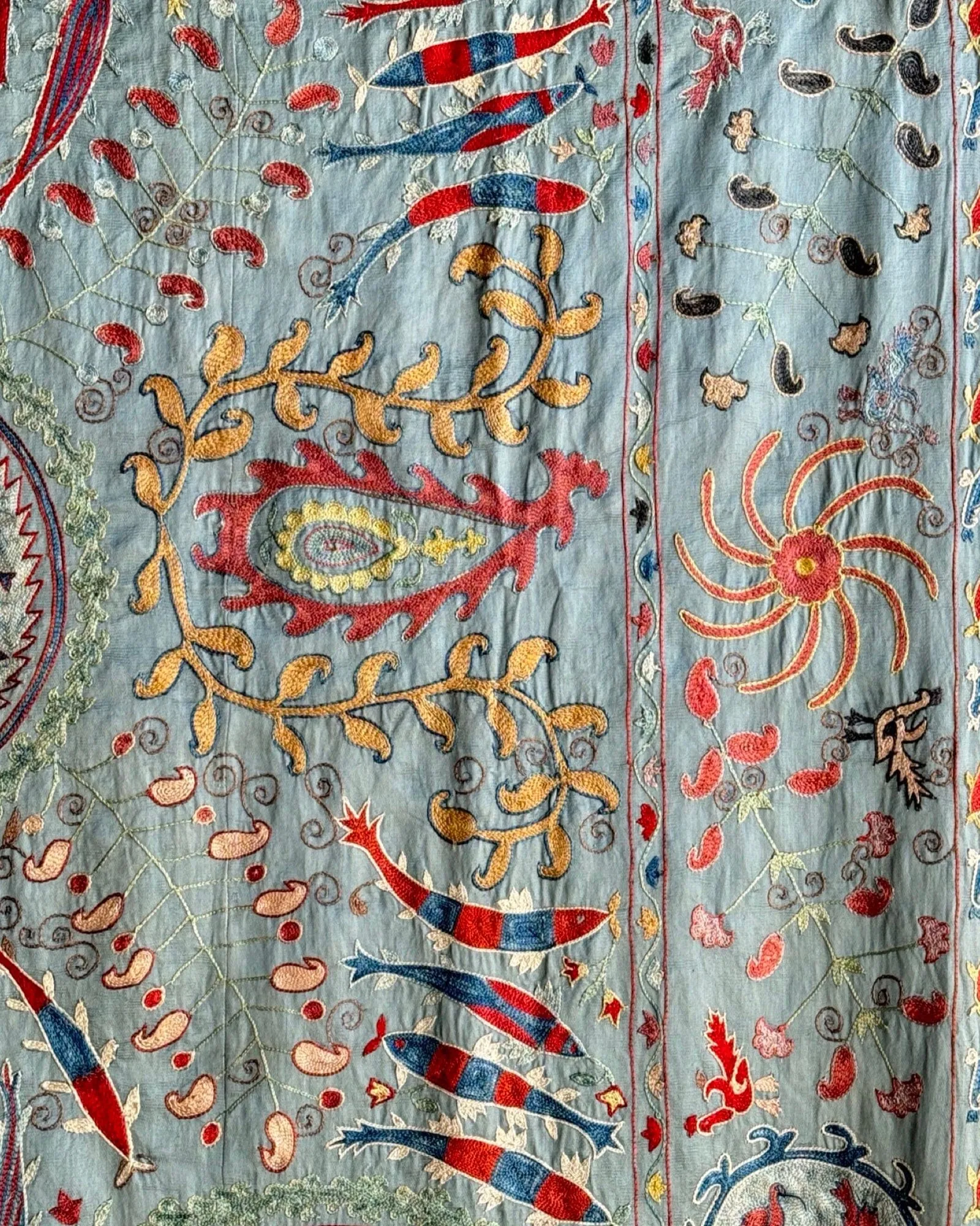 Hand Stitched Suzani (CSSU082224 | 63 x 82")