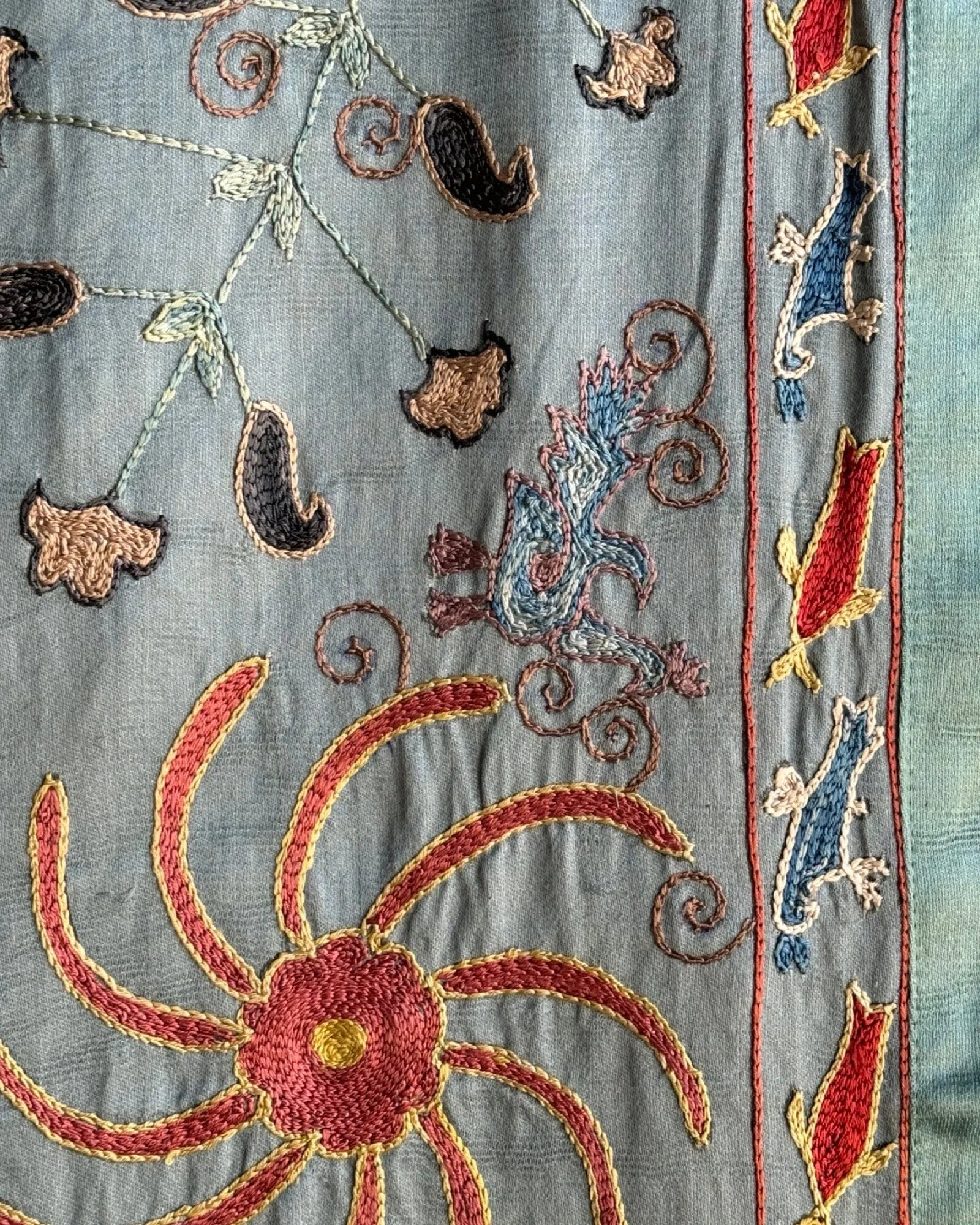 Hand Stitched Suzani (CSSU082224 | 63 x 82")