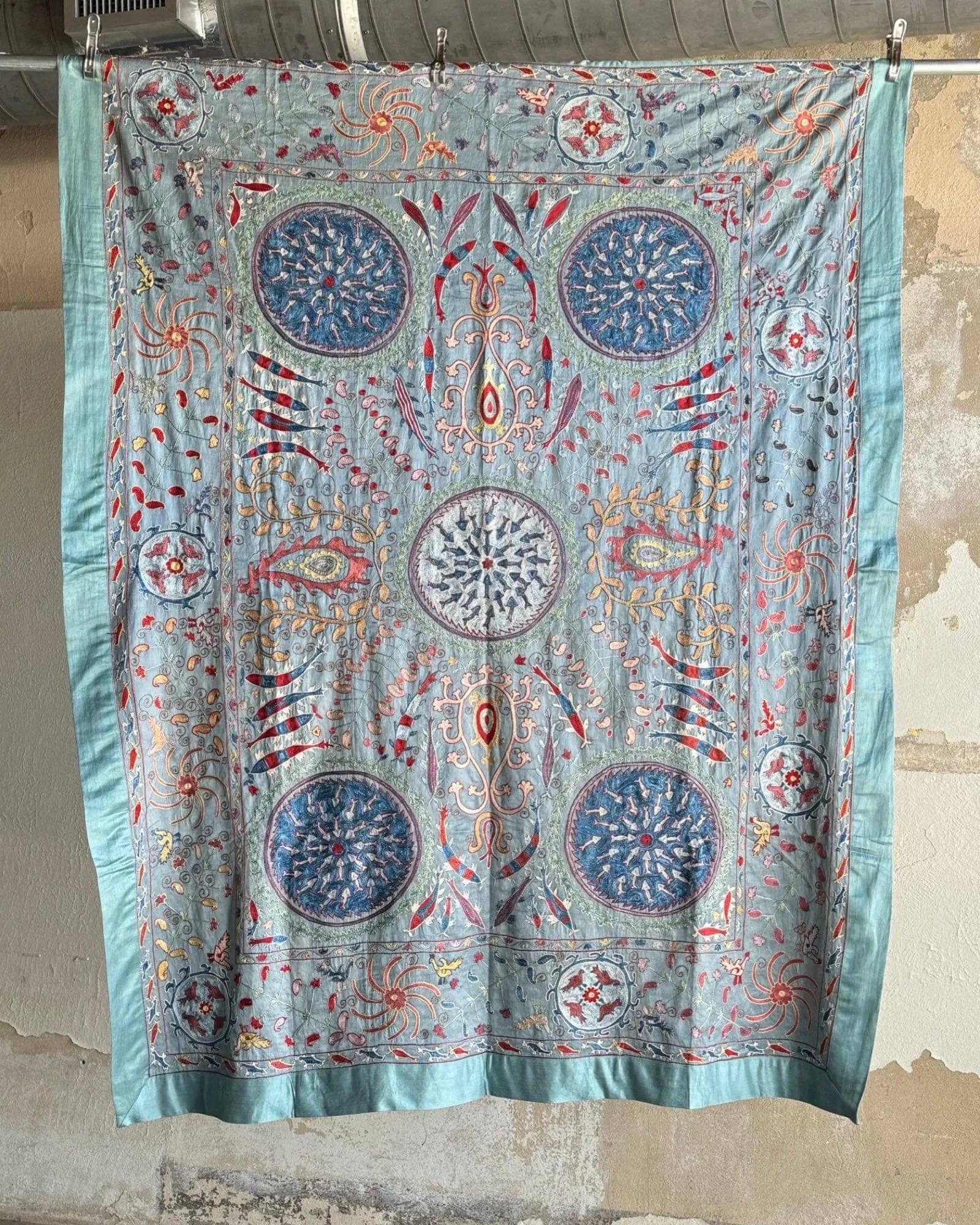 Hand Stitched Suzani (CSSU082224 | 63 x 82")
