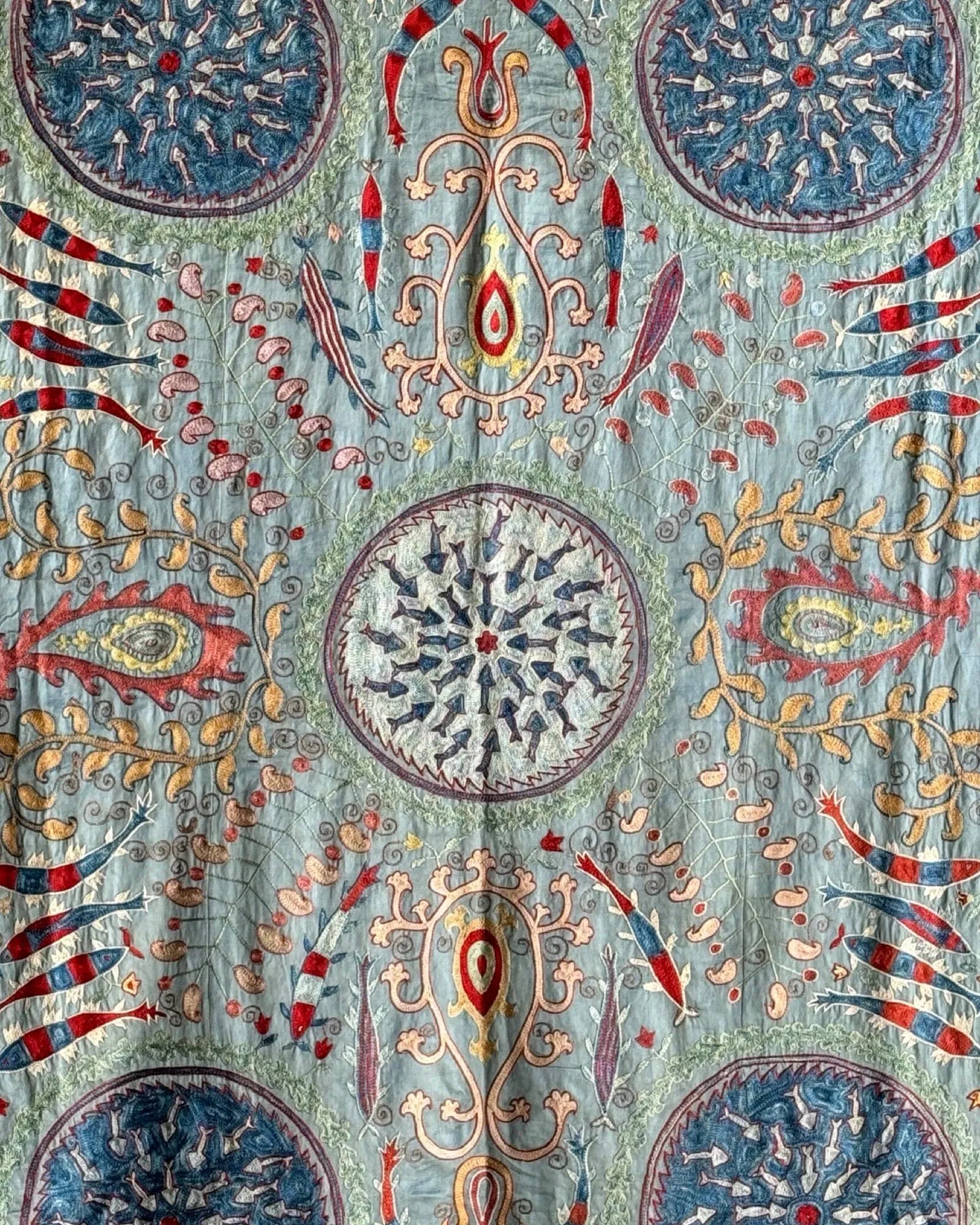 Hand Stitched Suzani (CSSU082224 | 63 x 82")