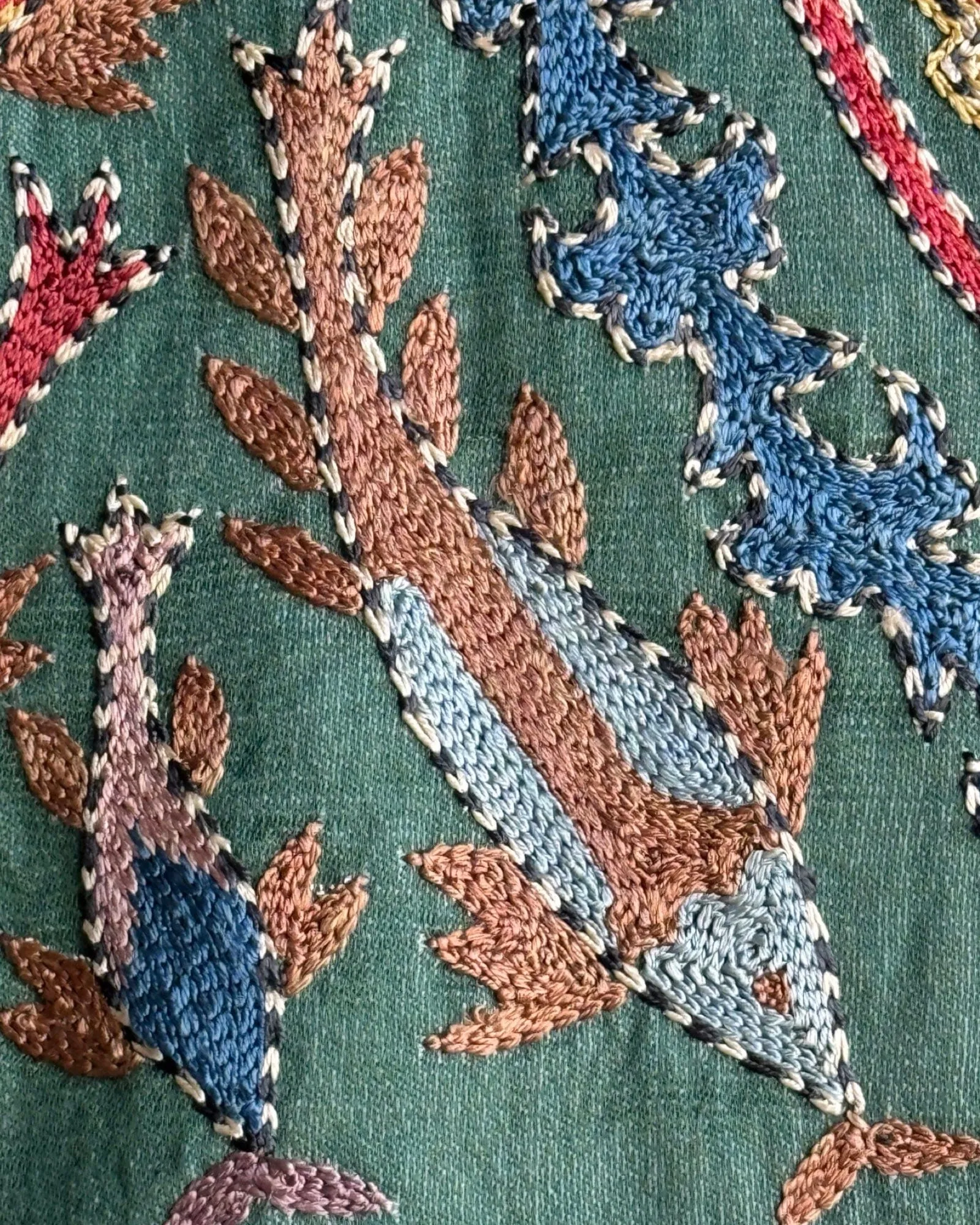 Hand Stitched Suzani (CSSU082524 | 63 x 82")