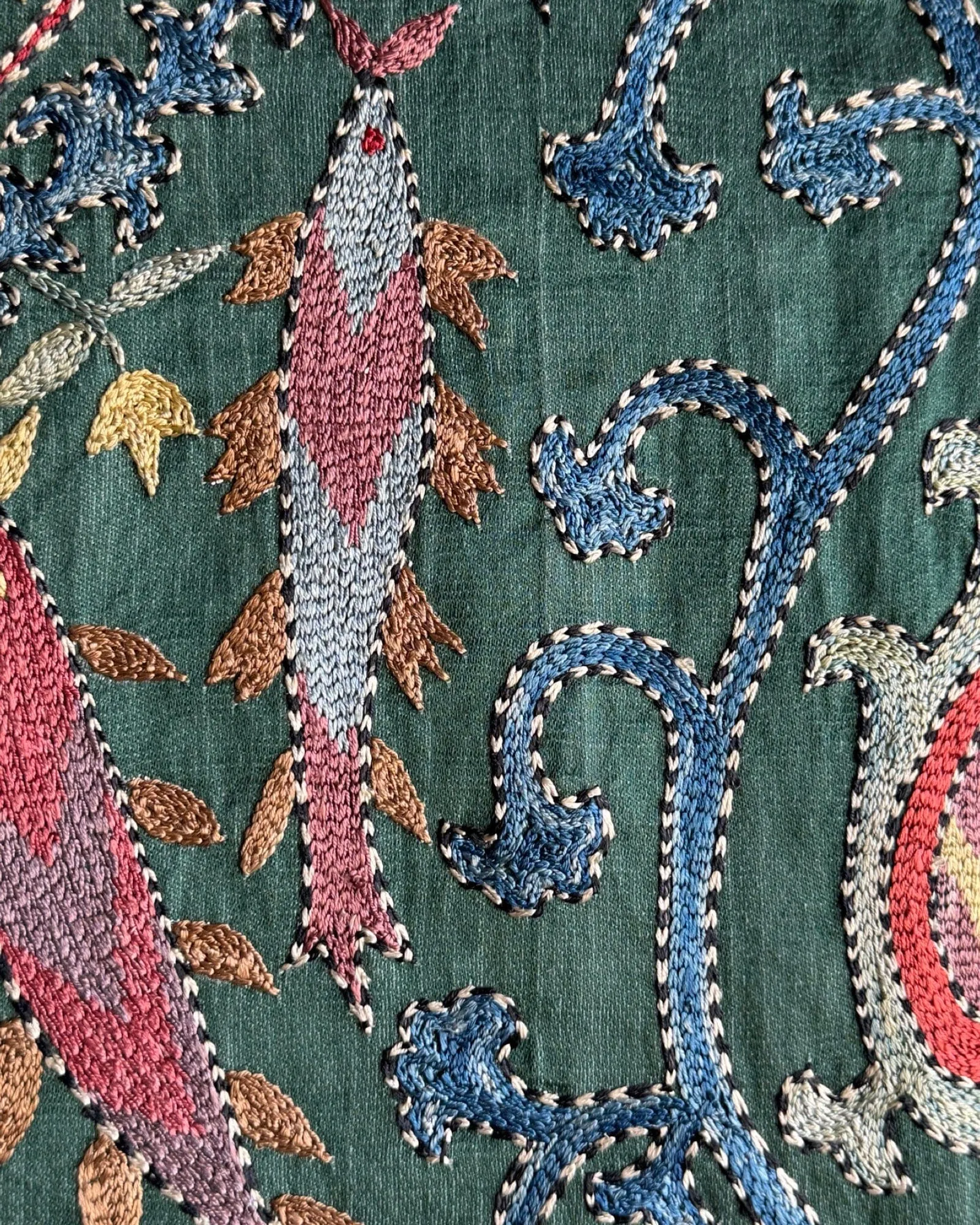 Hand Stitched Suzani (CSSU082524 | 63 x 82")