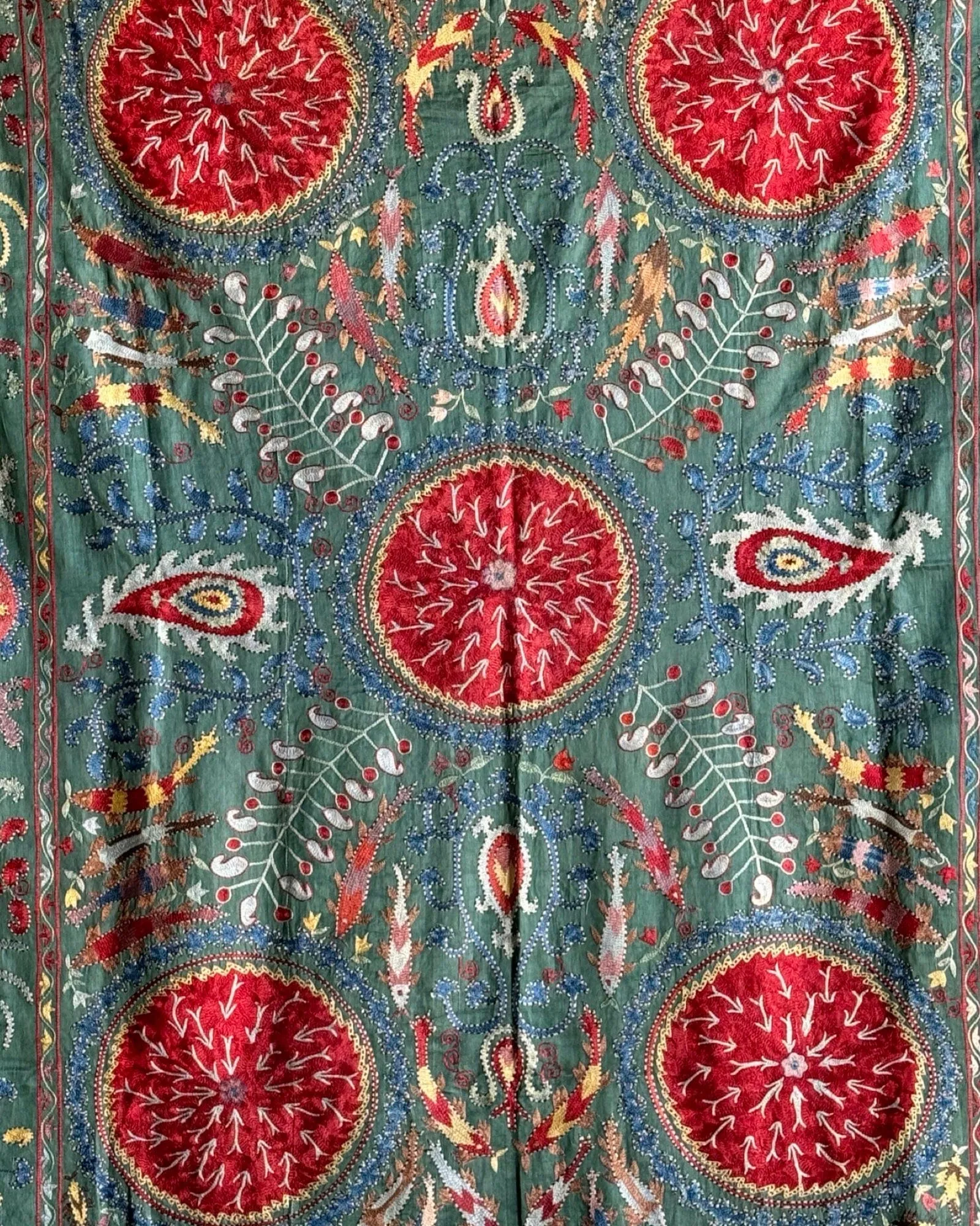 Hand Stitched Suzani (CSSU082524 | 63 x 82")