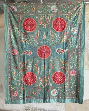 Hand Stitched Suzani (CSSU082524 | 63 x 82")