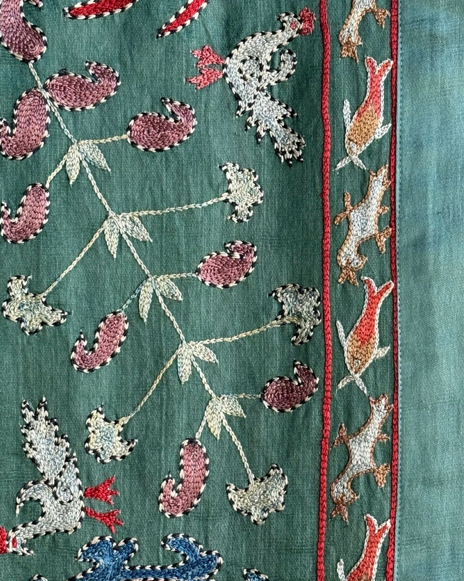 Hand Stitched Suzani (CSSU082524 | 63 x 82")