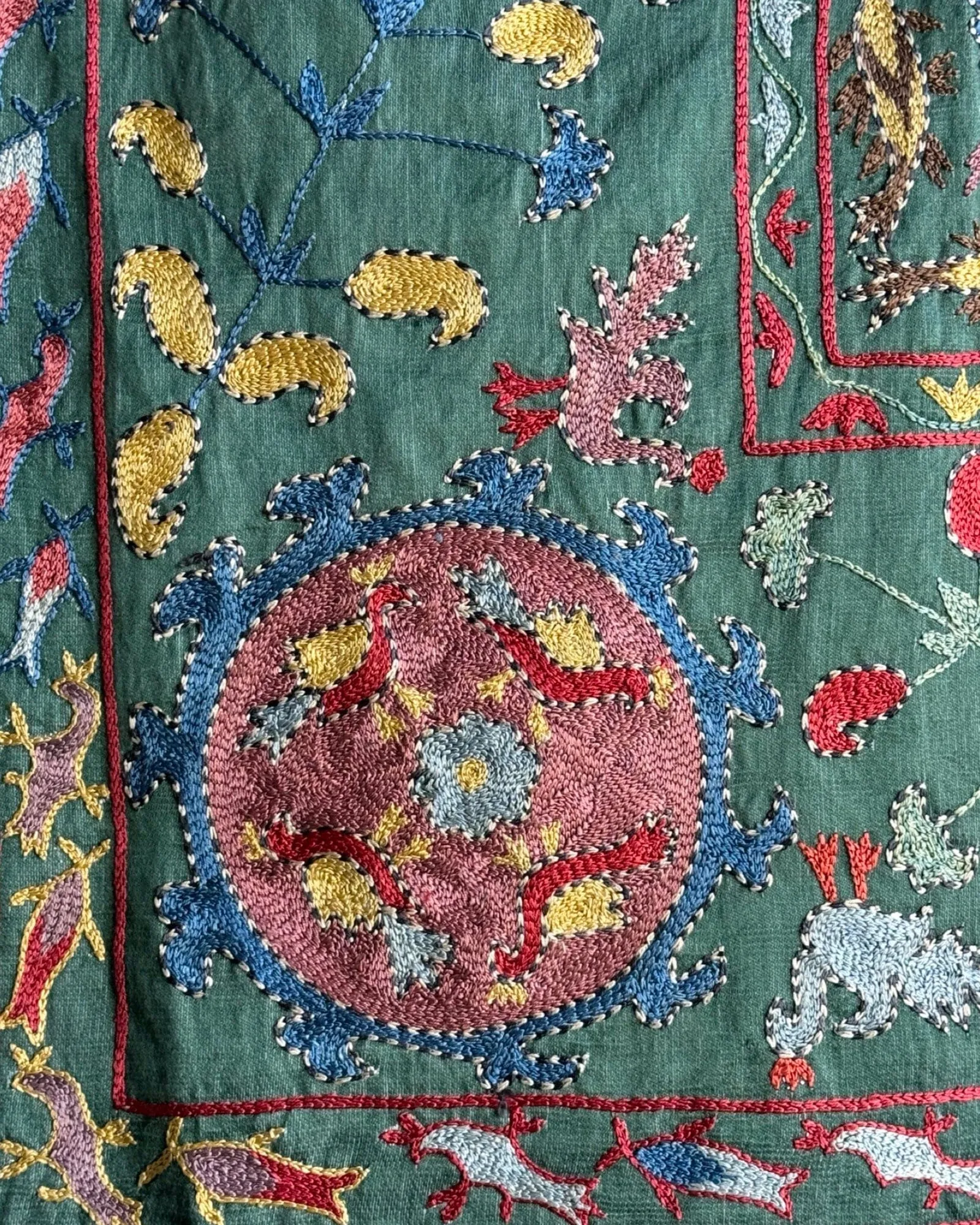 Hand Stitched Suzani (CSSU082524 | 63 x 82")