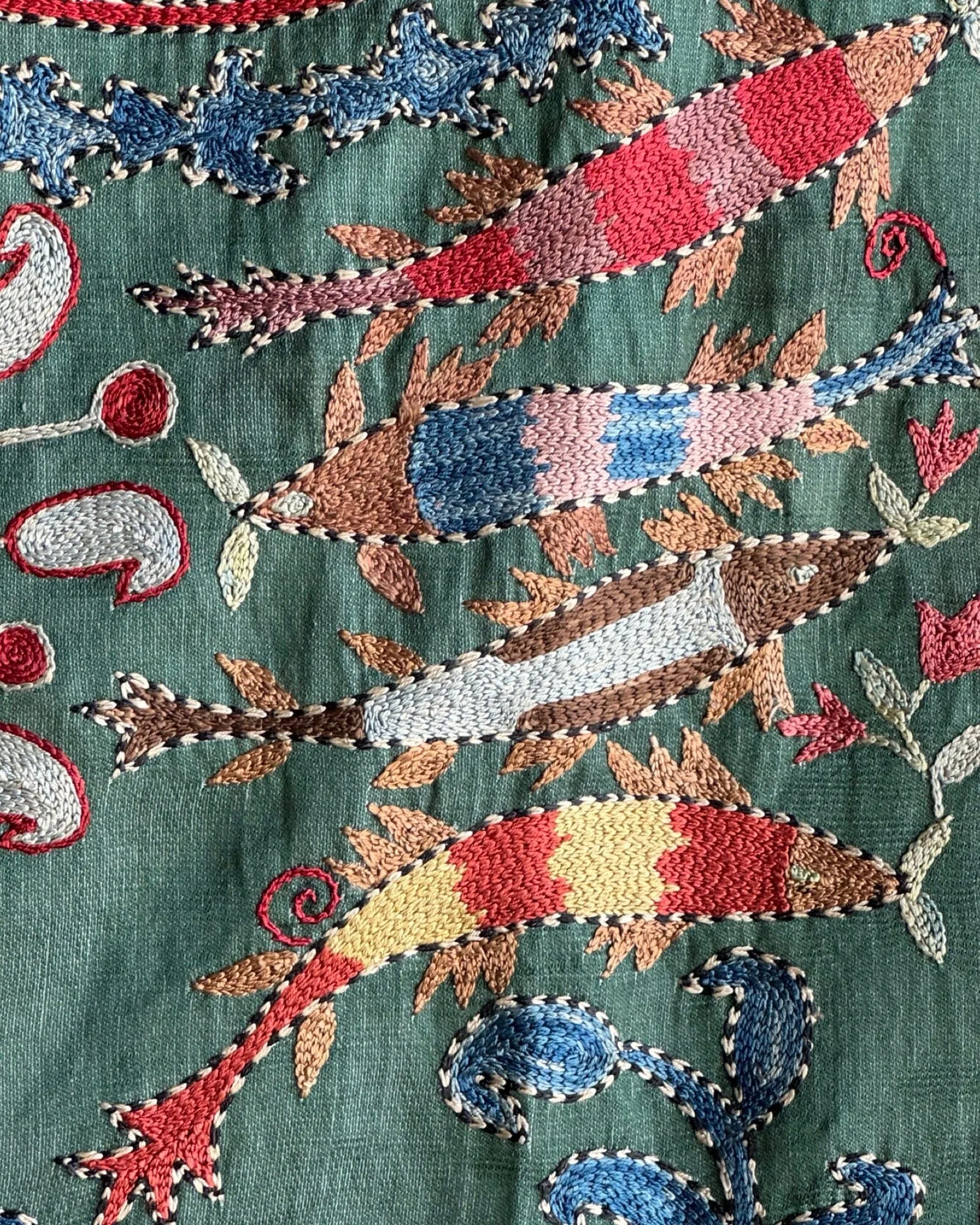 Hand Stitched Suzani (CSSU082524 | 63 x 82")
