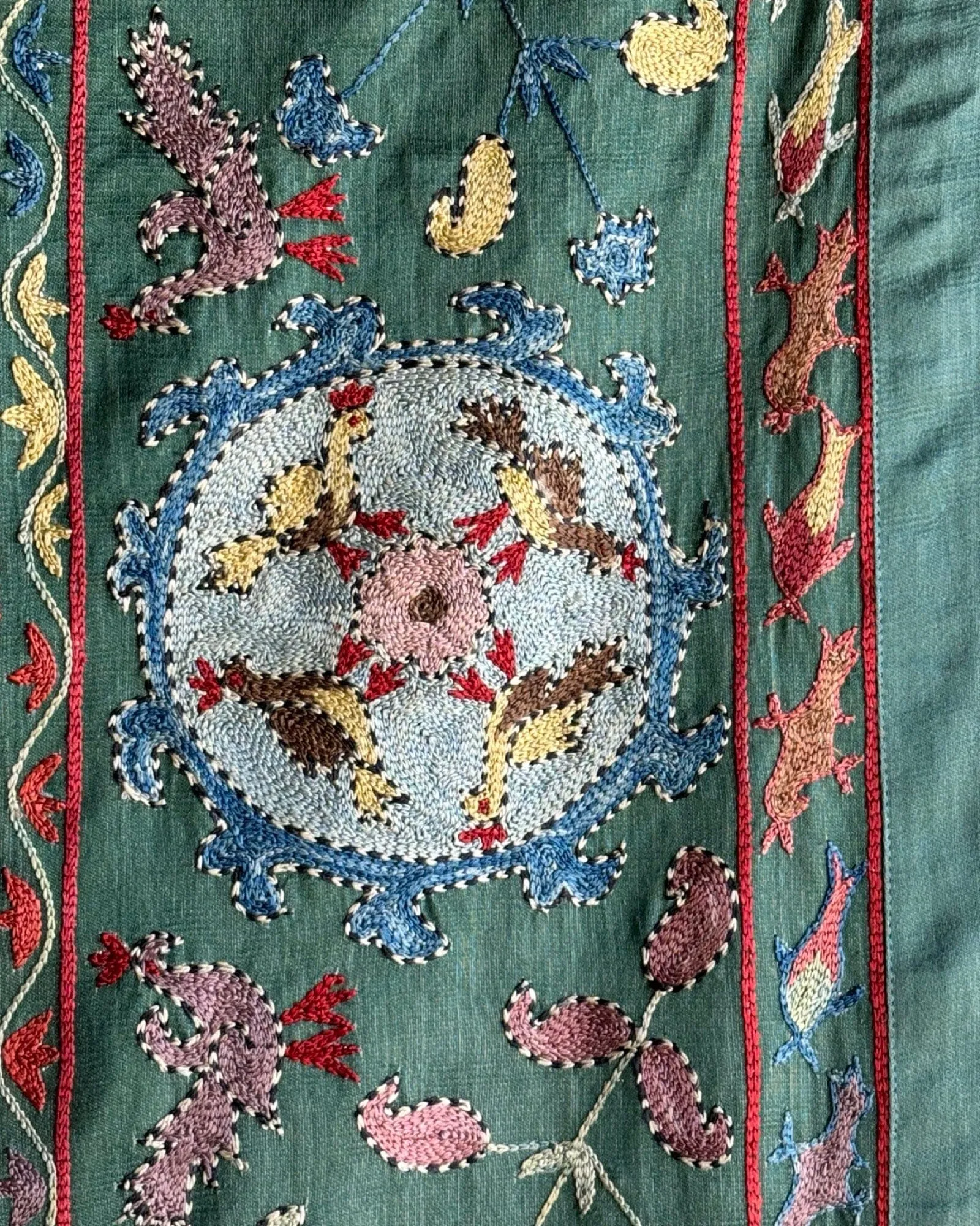 Hand Stitched Suzani (CSSU082524 | 63 x 82")