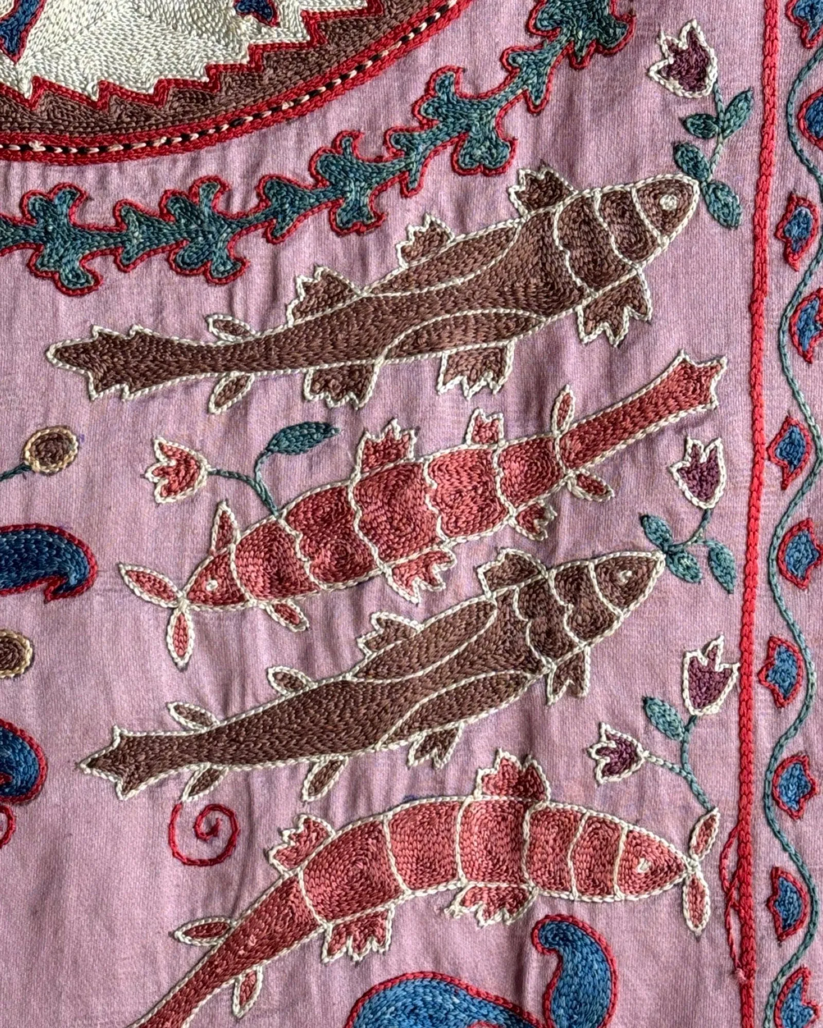 Hand Stitched Suzani (CSSU083124 | 62 x 82")
