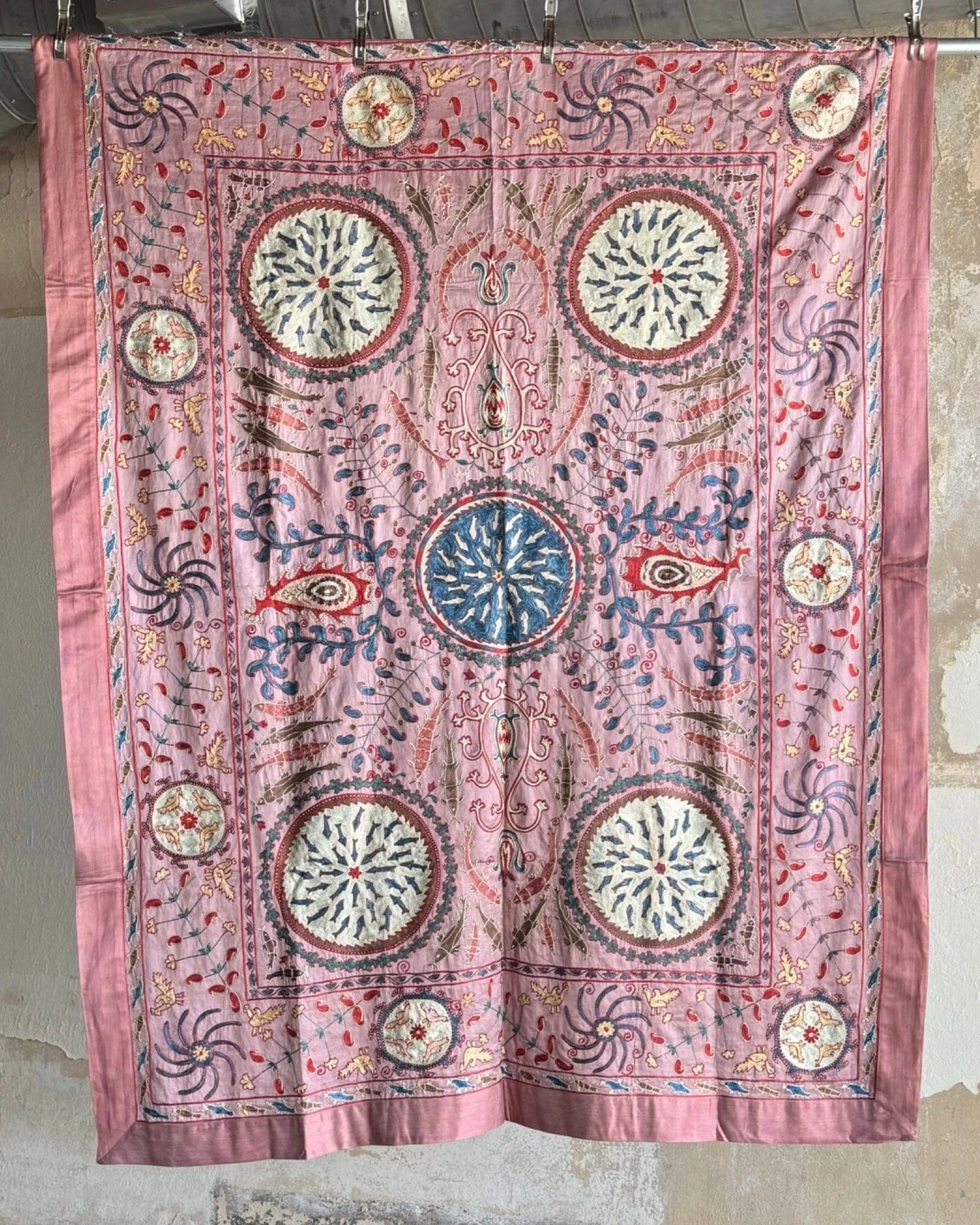 Hand Stitched Suzani (CSSU083124 | 62 x 82")