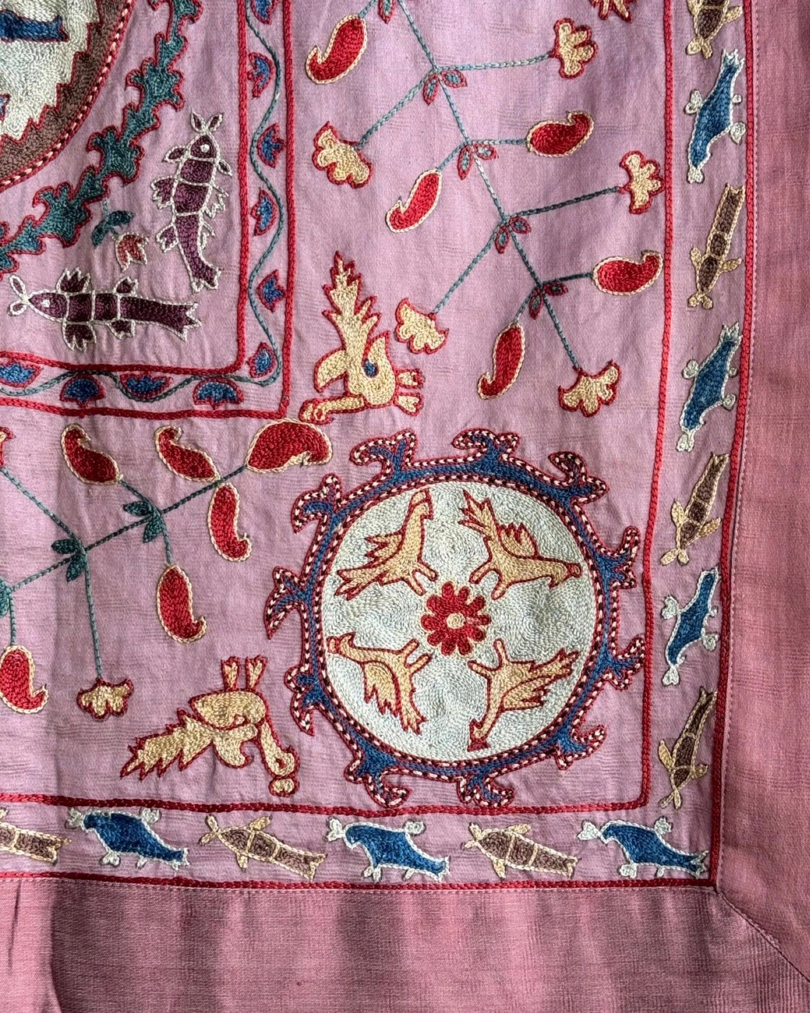Hand Stitched Suzani (CSSU083124 | 62 x 82")