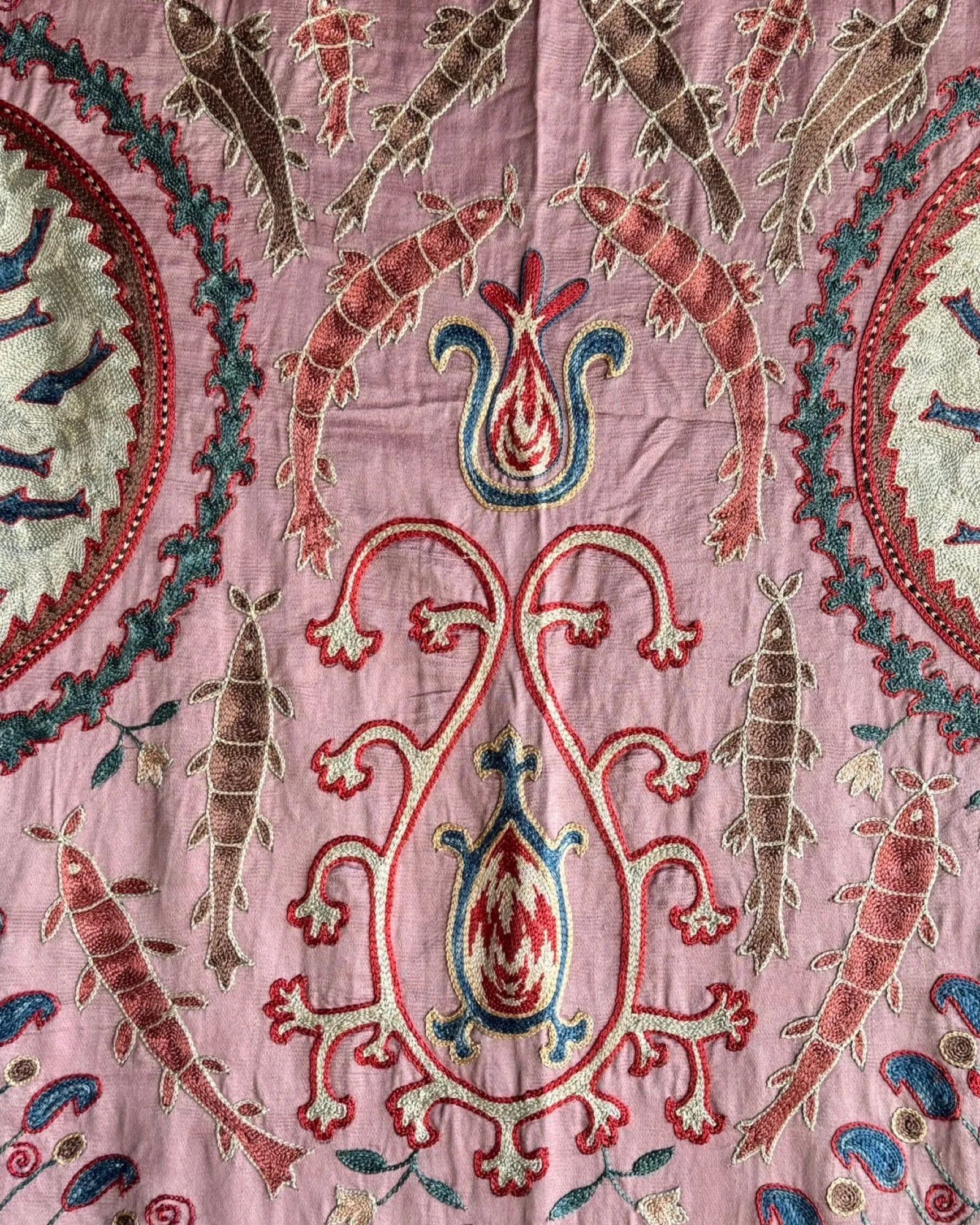 Hand Stitched Suzani (CSSU083124 | 62 x 82")