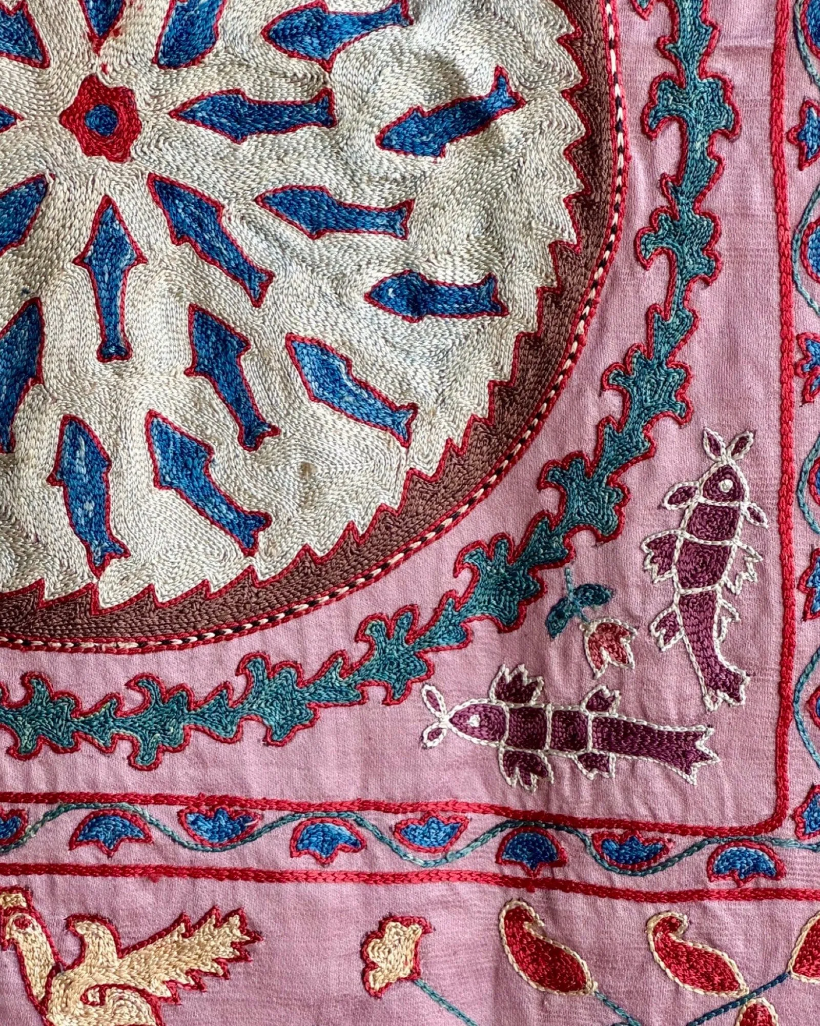 Hand Stitched Suzani (CSSU083124 | 62 x 82")