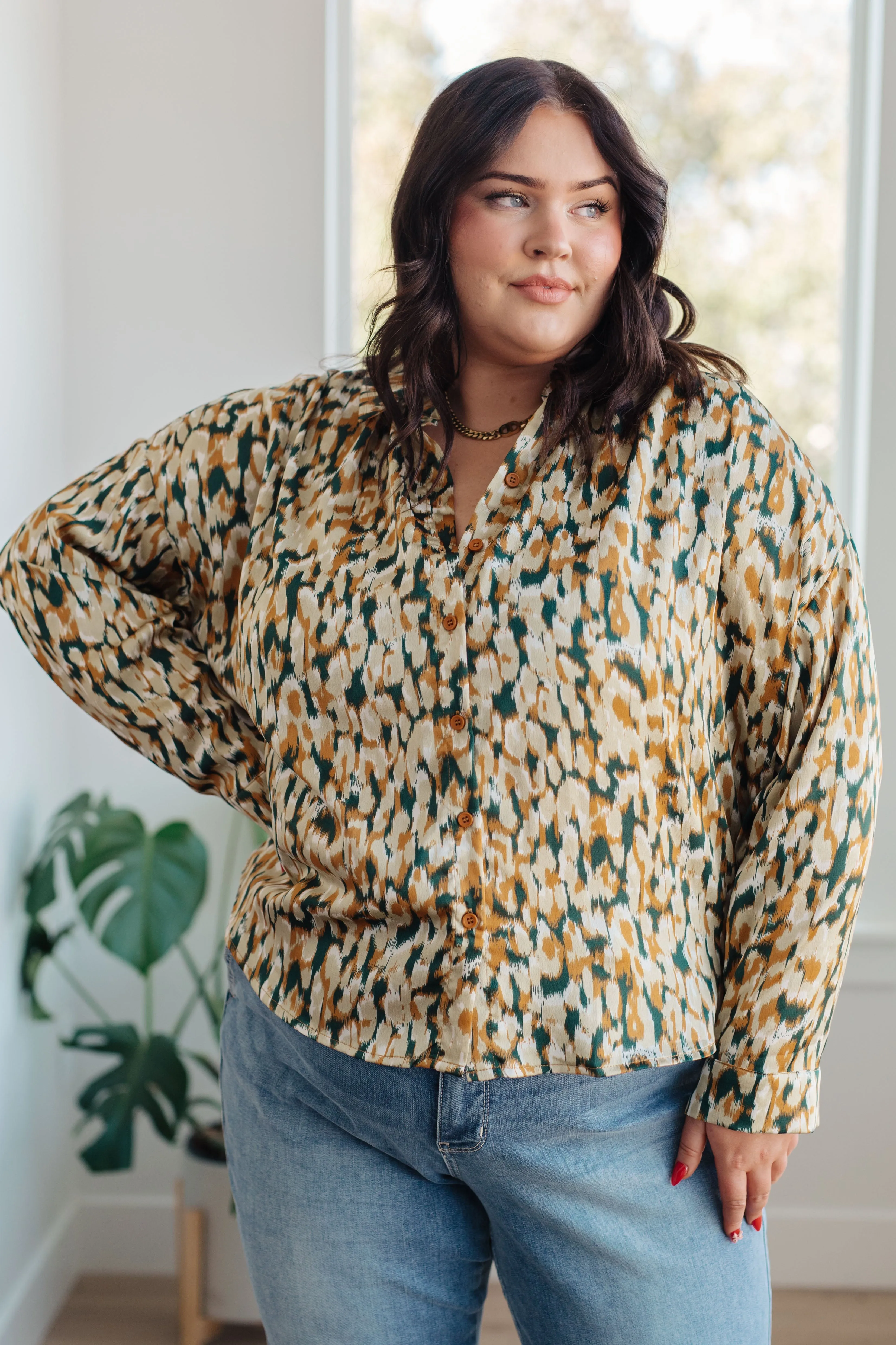 Hazel Blues® |  In the Willows Button Up Blouse