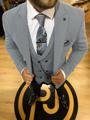 Henry - Navy 3 Piece Suit