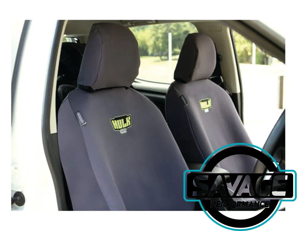 HULK 4x4 - Front Seat Covers for Holden Colorado RG Single Cab, Isuzu D-Max