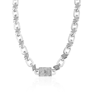 Iced Lightning Link Chain - 12mm [Only Ship to the US]