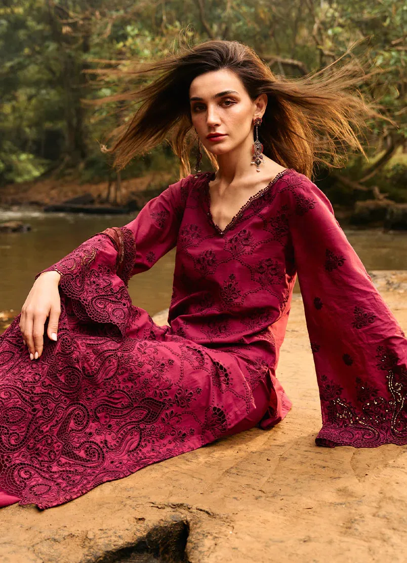 Image Luxury Lawn Collection Unstitched 3 Piece 2024 Syra D-22