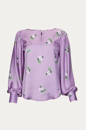 KEYHOLE BLOUSE