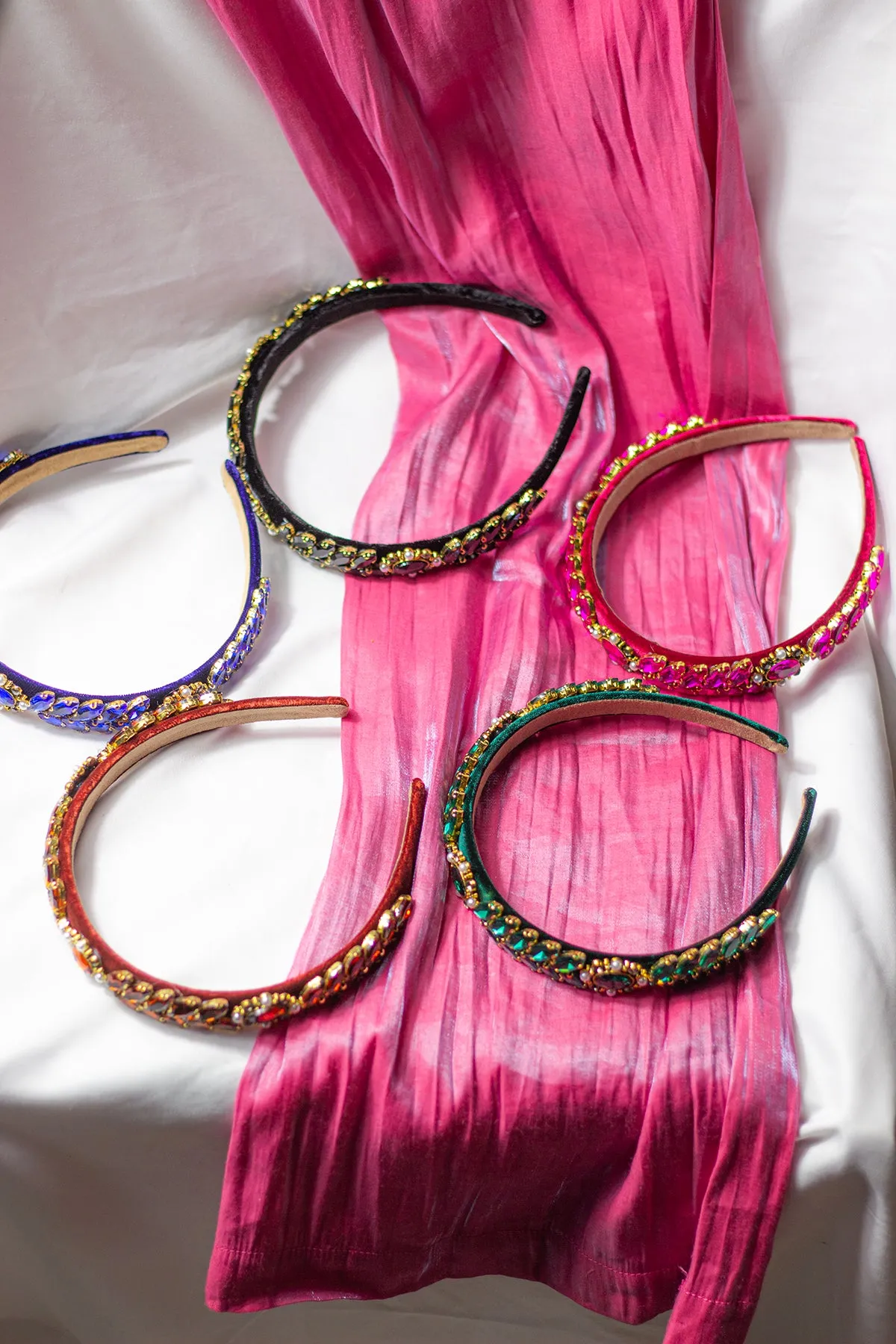 Leaf Diamante Gem Headband