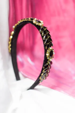 Leaf Diamante Gem Headband