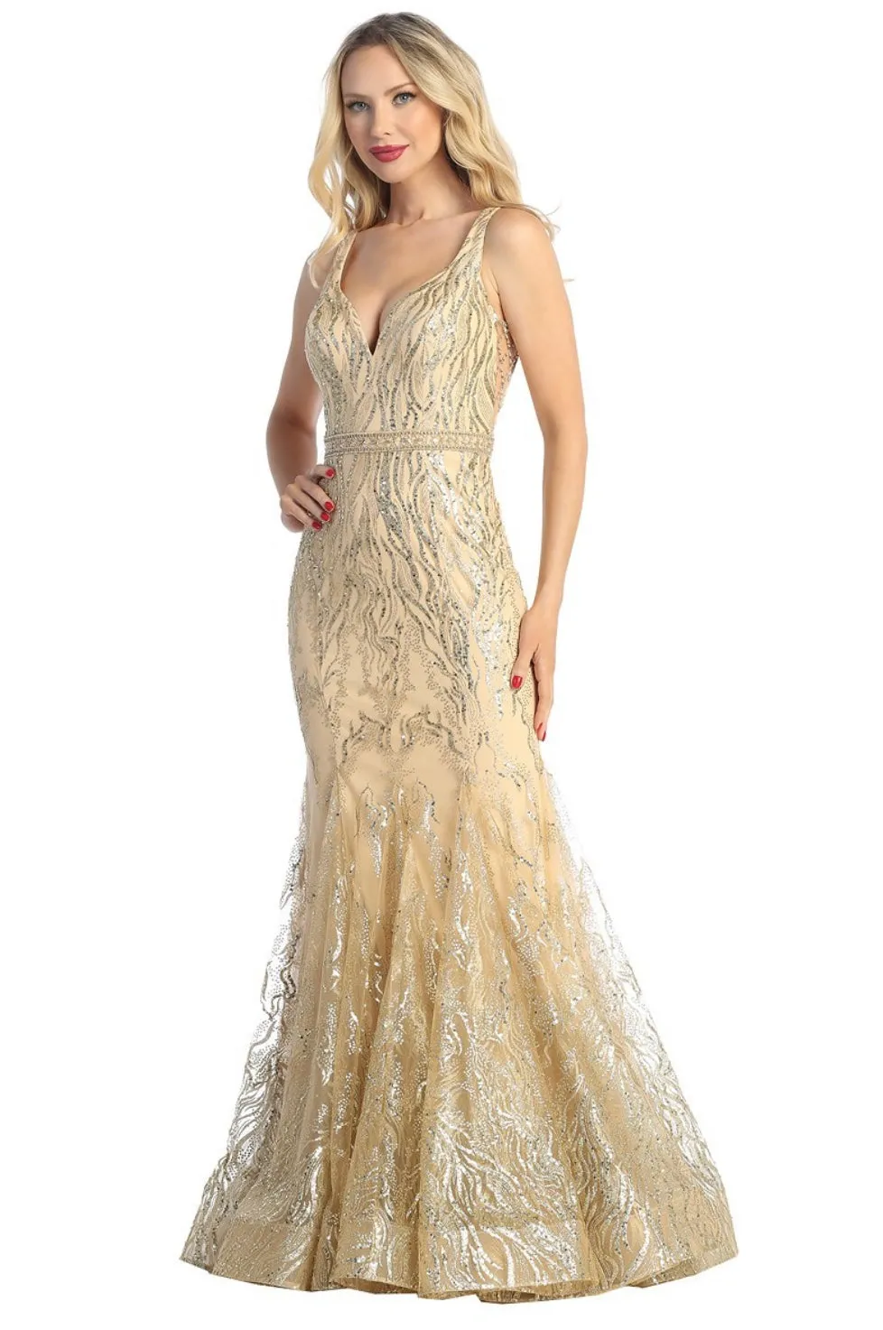 Let’s Evening Gown 7552