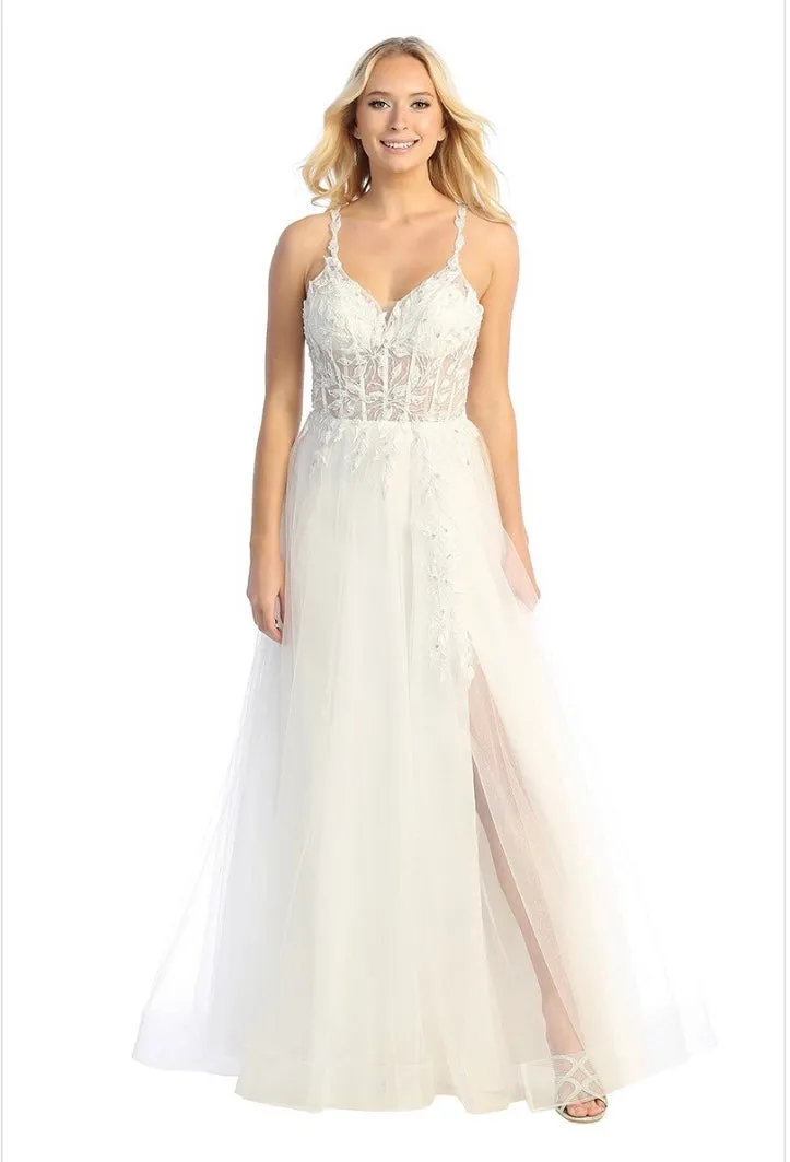 Let’s Evening Gowns 7765L