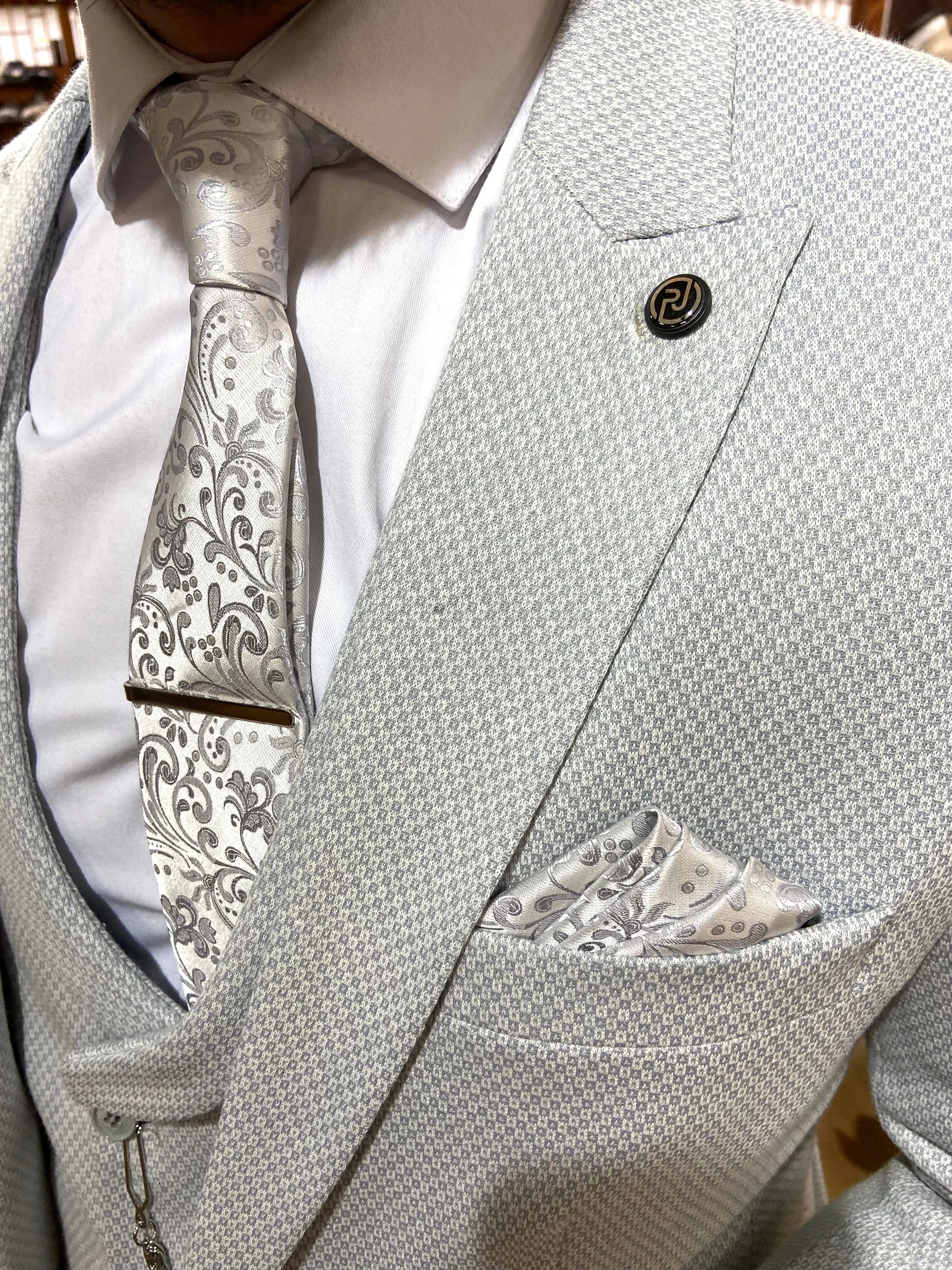 Marciano - Ice Blue 3 Piece Suit
