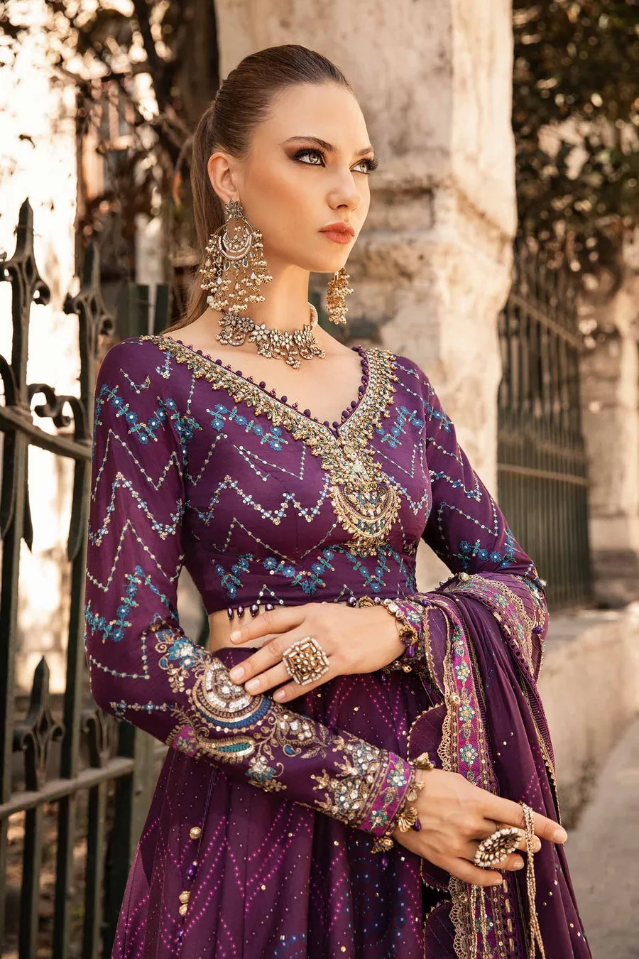 MARIA B | COTTON SATIN COLLECTION 2024 | CST-802
