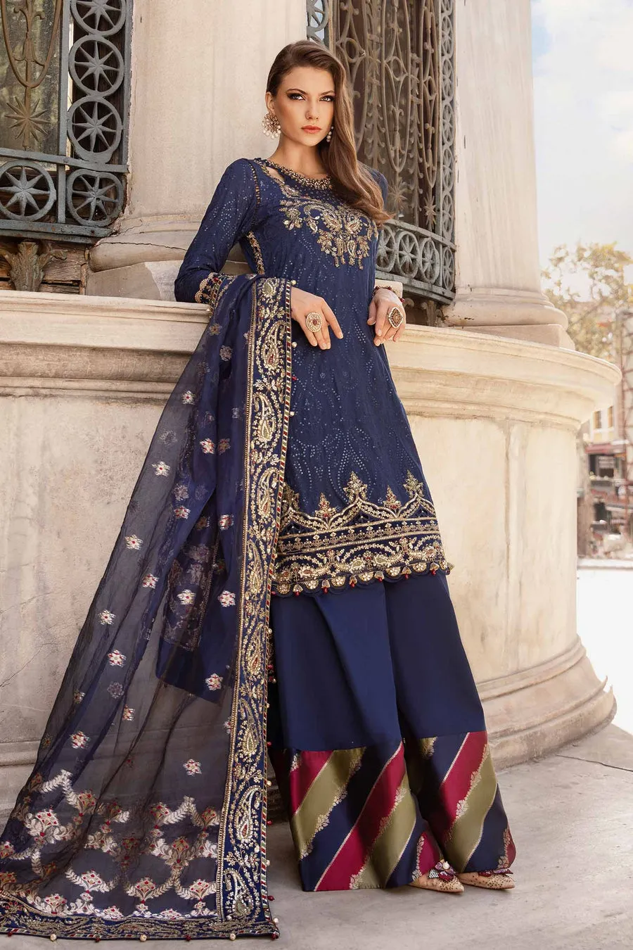 MARIA B | COTTON SATIN COLLECTION 2024 | CST-804