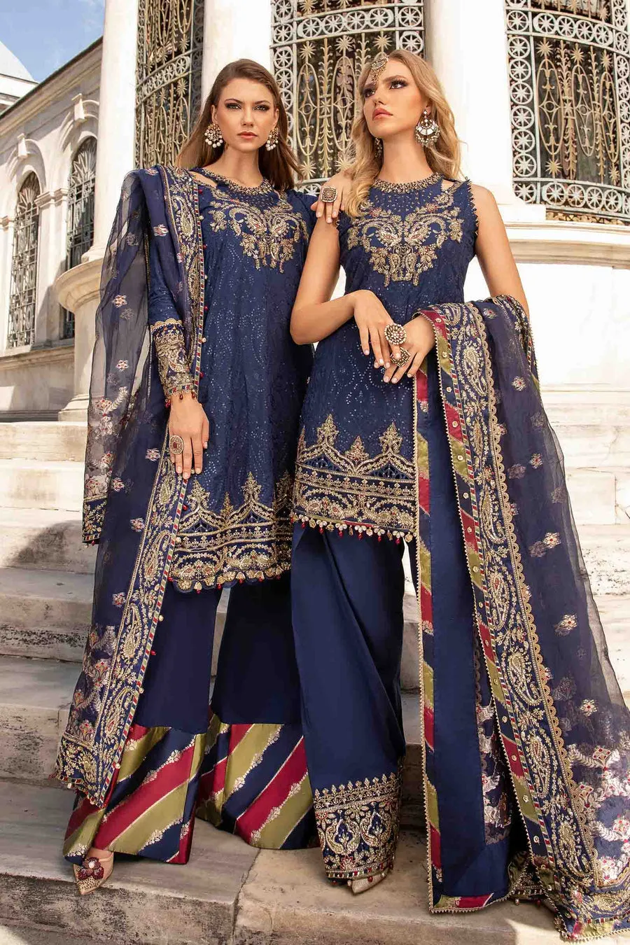 MARIA B | COTTON SATIN COLLECTION 2024 | CST-804