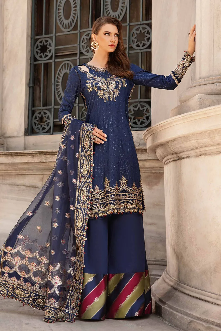 MARIA B | COTTON SATIN COLLECTION 2024 | CST-804