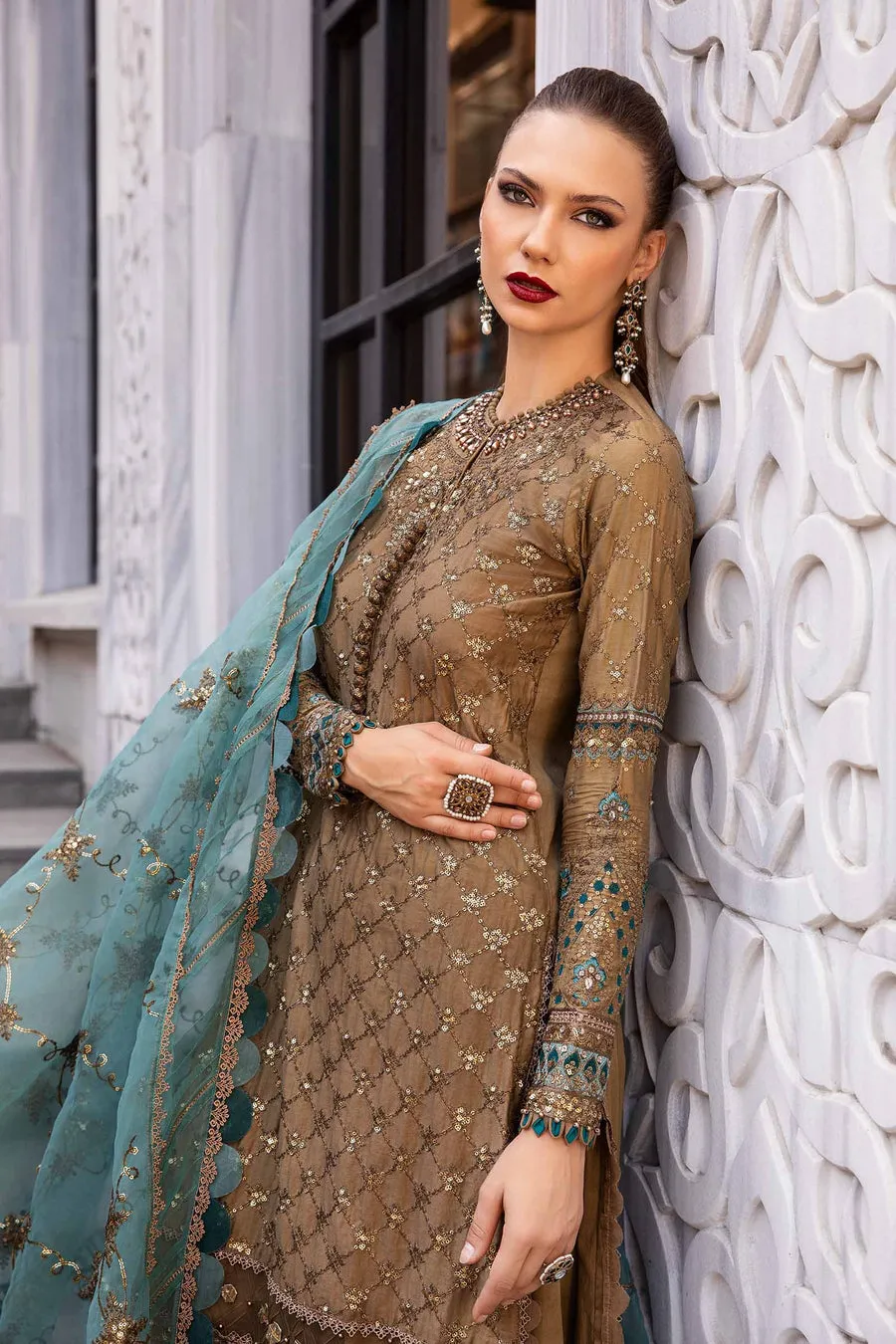 MARIA B | COTTON SATIN COLLECTION 2024 | CST-808