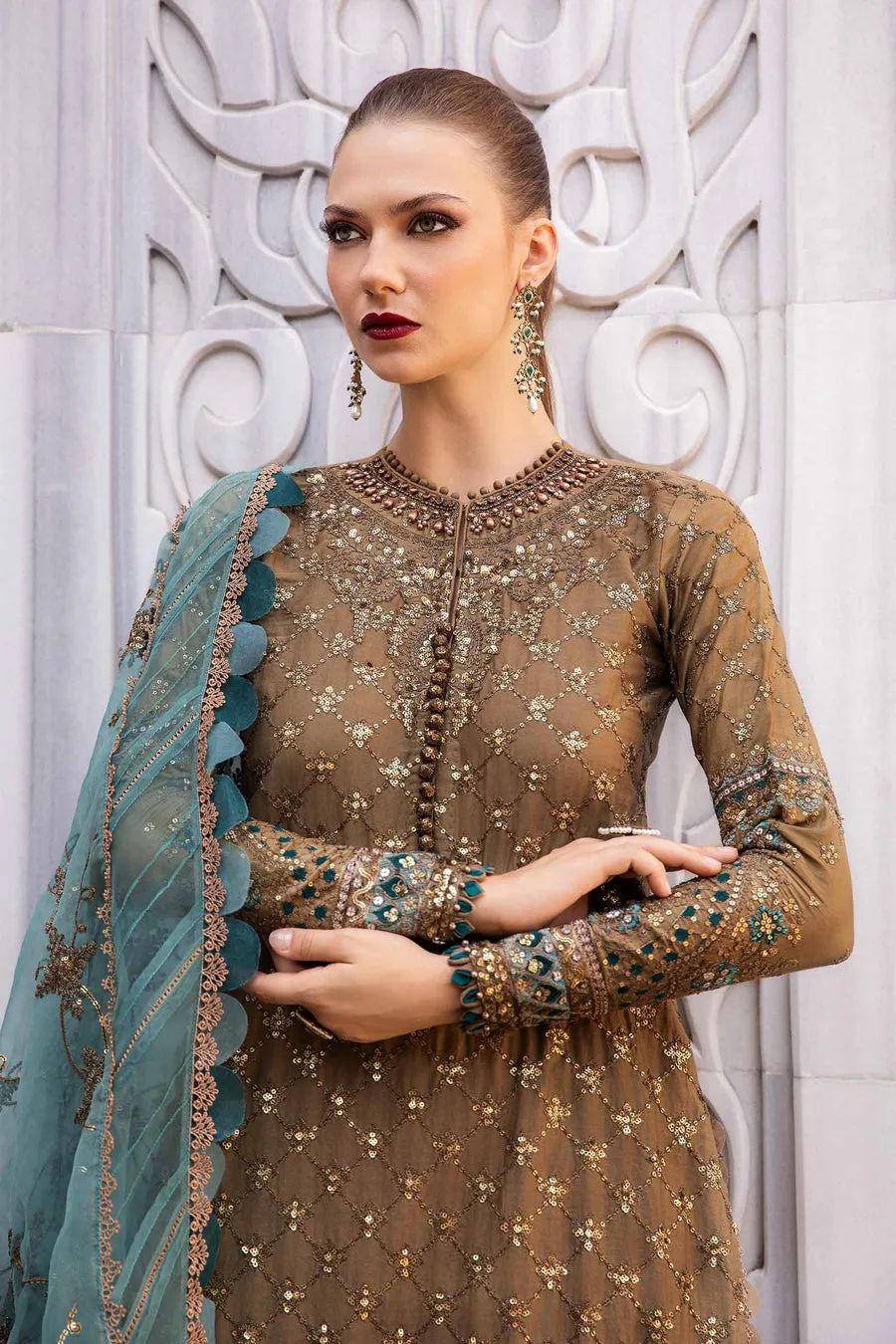 MARIA B | COTTON SATIN COLLECTION 2024 | CST-808