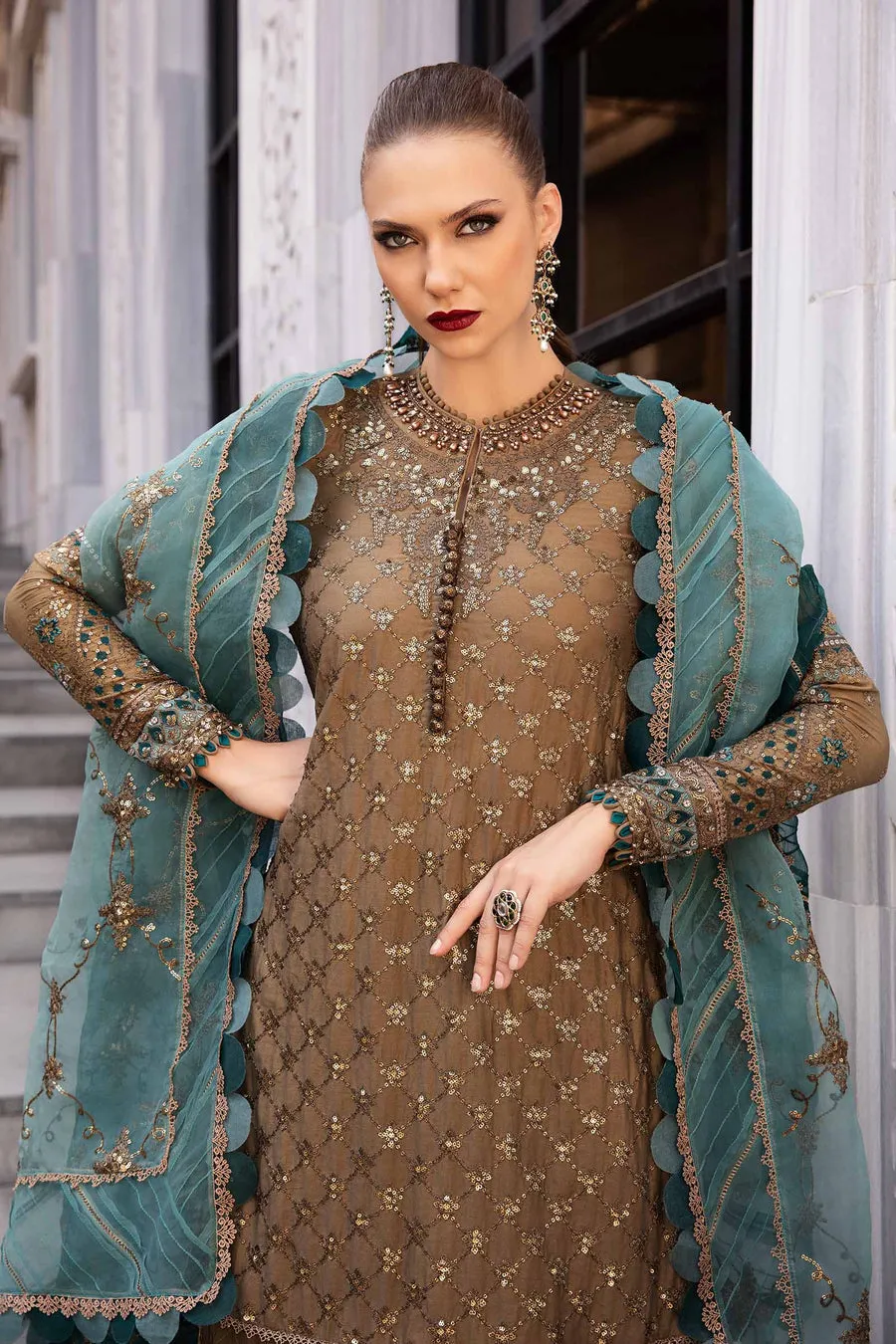 MARIA B | COTTON SATIN COLLECTION 2024 | CST-808