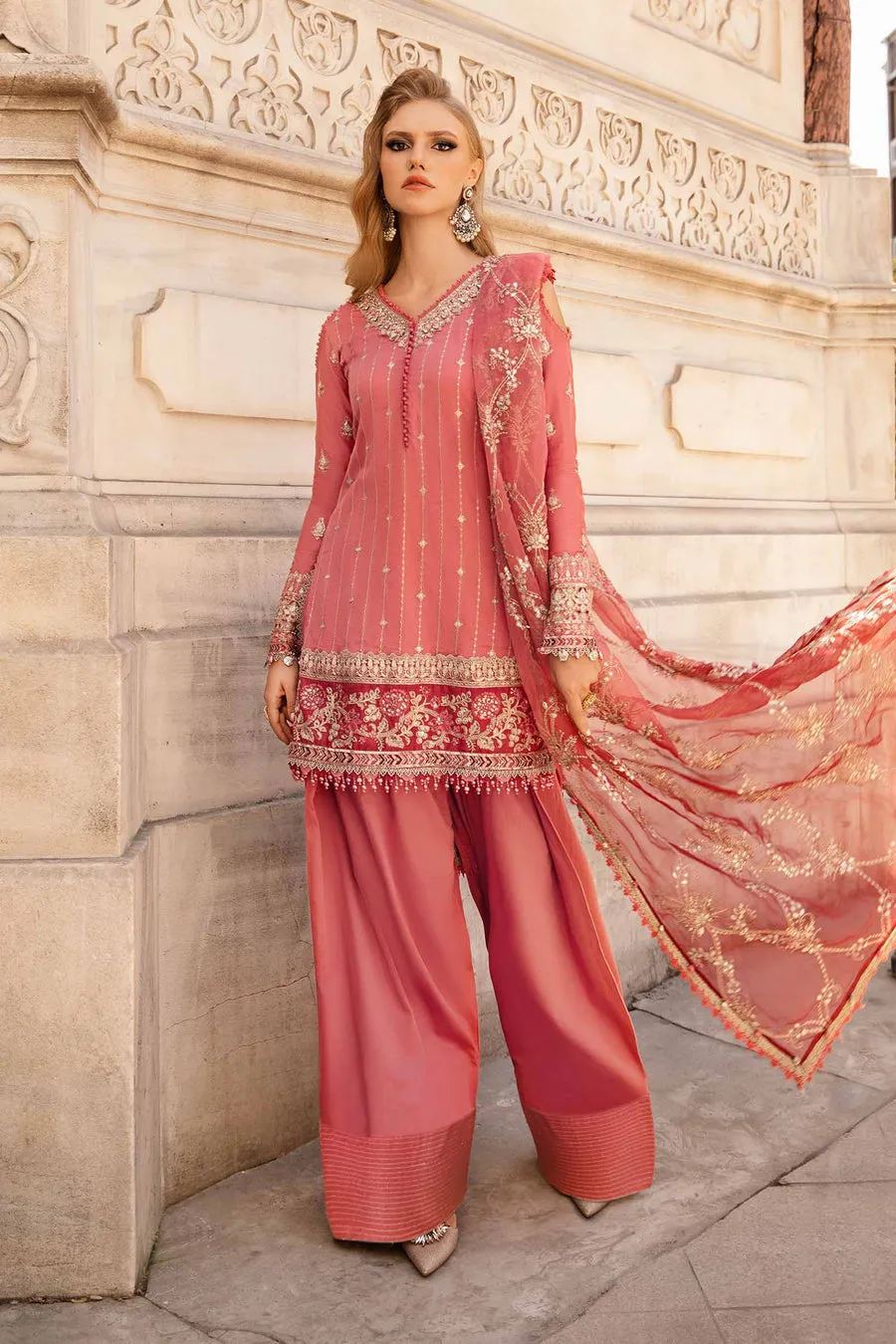 MARIA B | COTTON SATIN COLLECTION 2024 | CST-809