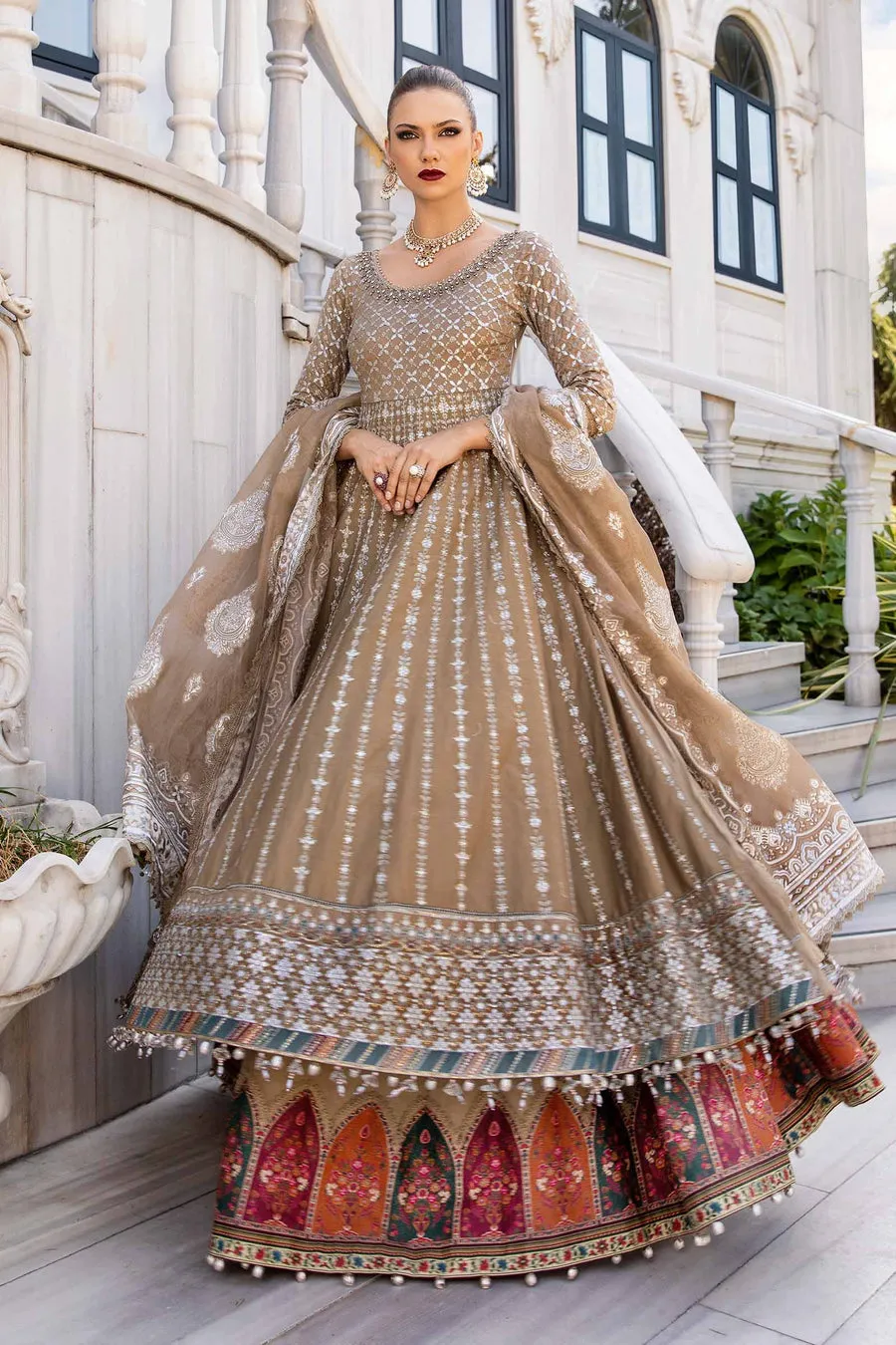 MARIA B | COTTON SATIN COLLECTION 2024 | CST-810