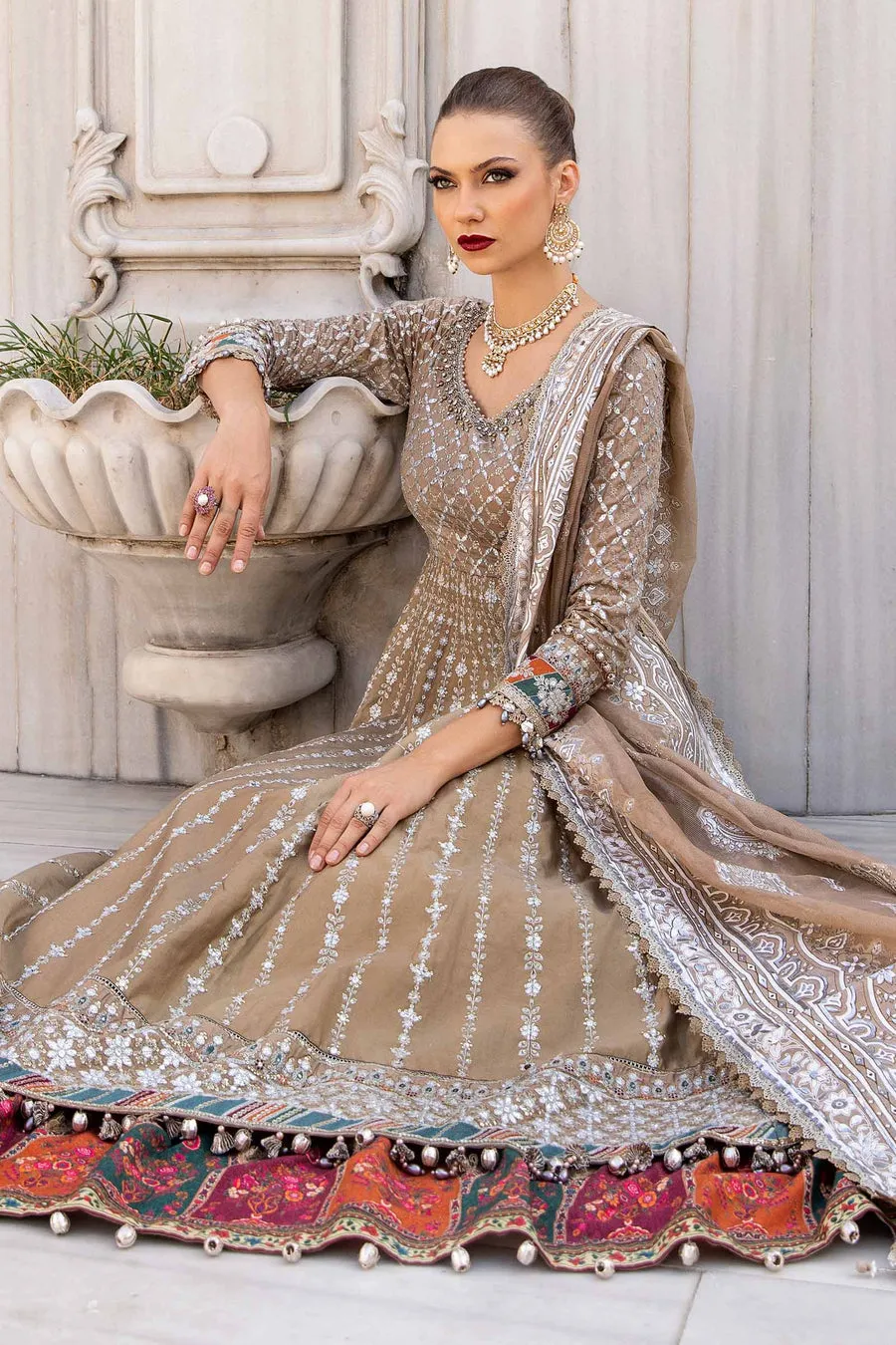 MARIA B | COTTON SATIN COLLECTION 2024 | CST-810