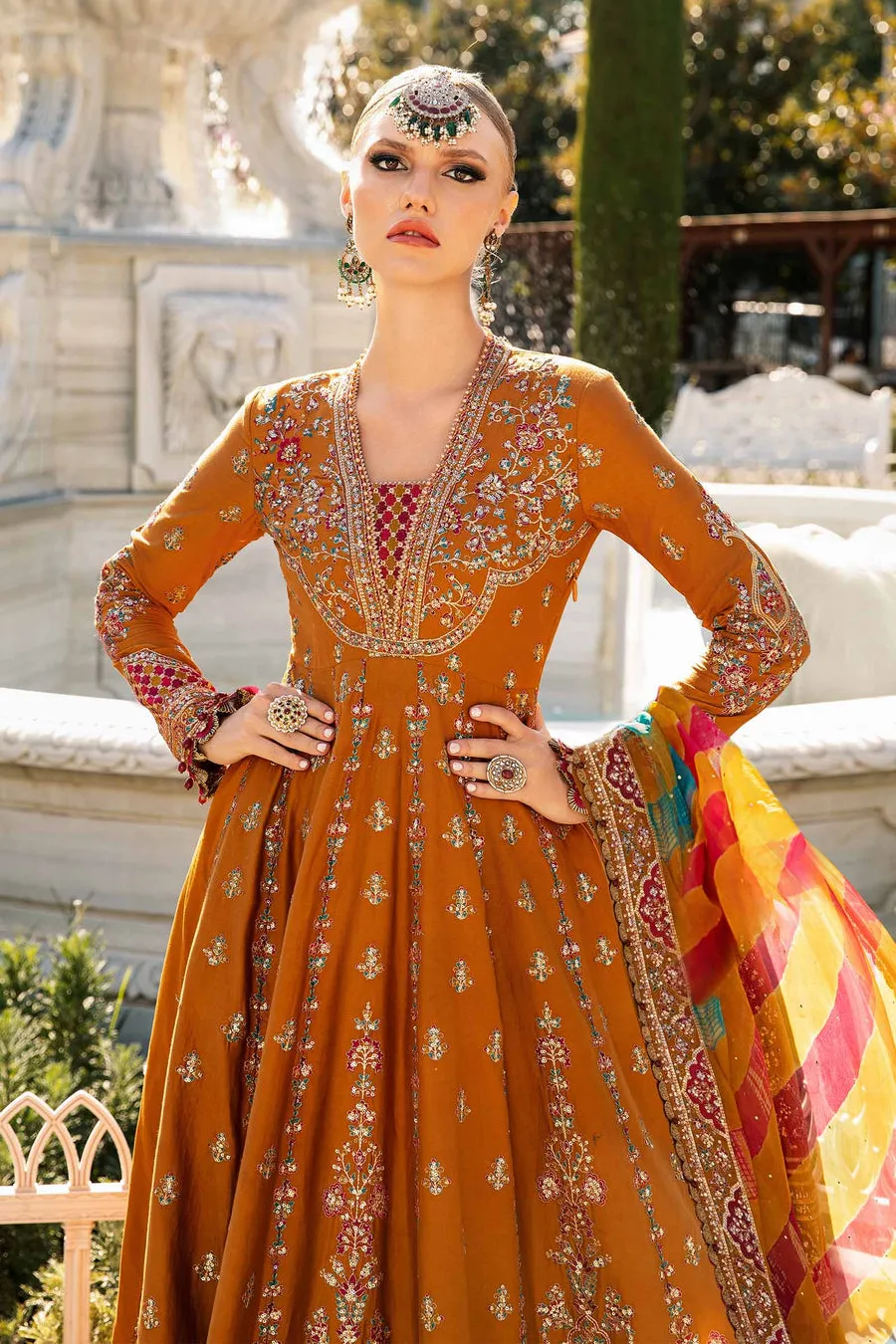 MARIA B | COTTON SATIN COLLECTION 2024 | CST-812