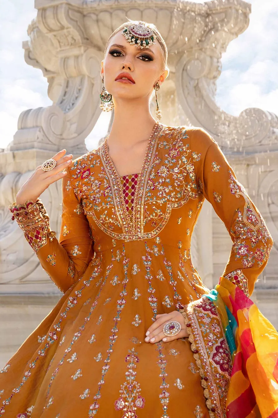 MARIA B | COTTON SATIN COLLECTION 2024 | CST-812
