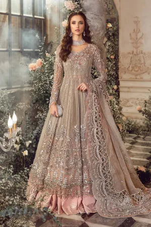 Maria B Mbroidered Collection '23 | Grey BD-2703
