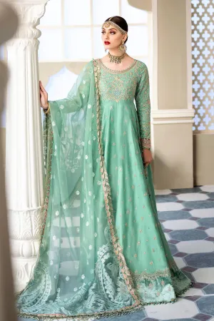 MARIA B | SATEEN COLLECTION 2023 | Aqua CST-606