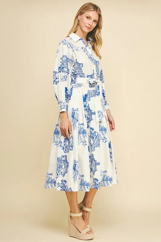 Marseille Toile Dress
